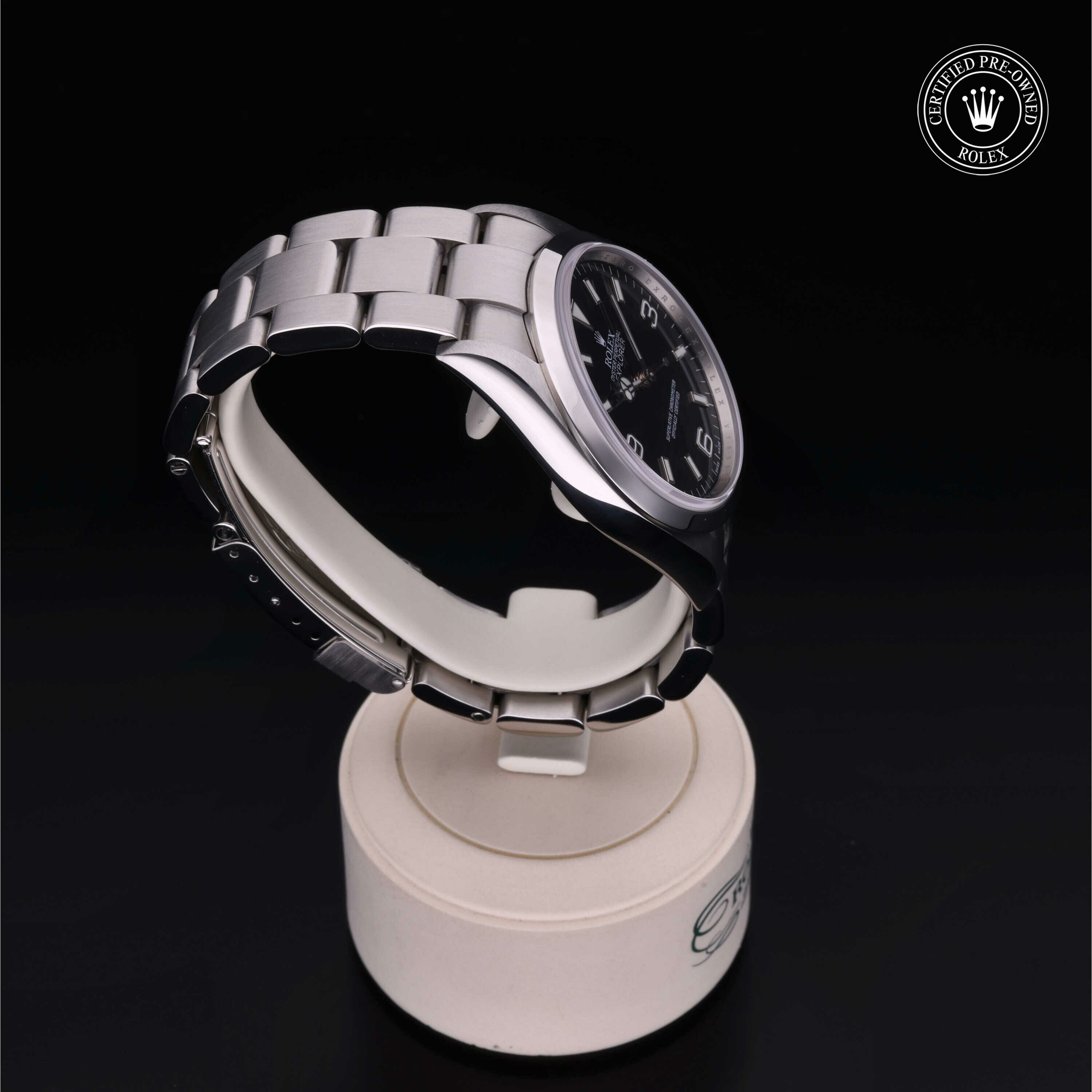 Rolex Oyster Perpetual Explorer 36 in Steel M114270-0002 at Ferret - view 28