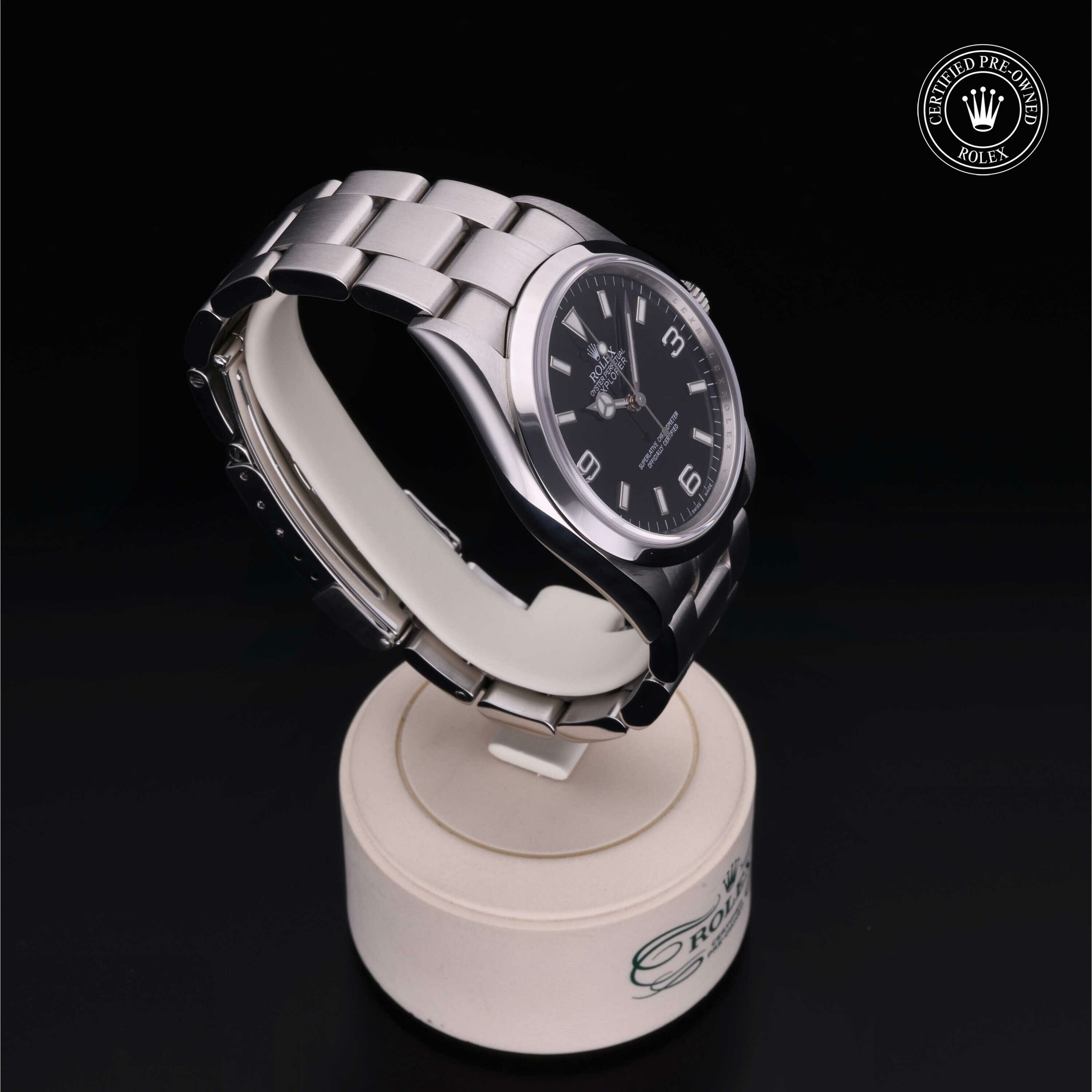 Rolex Oyster Perpetual Explorer 36 in Steel M114270-0002 at Ferret - view 30