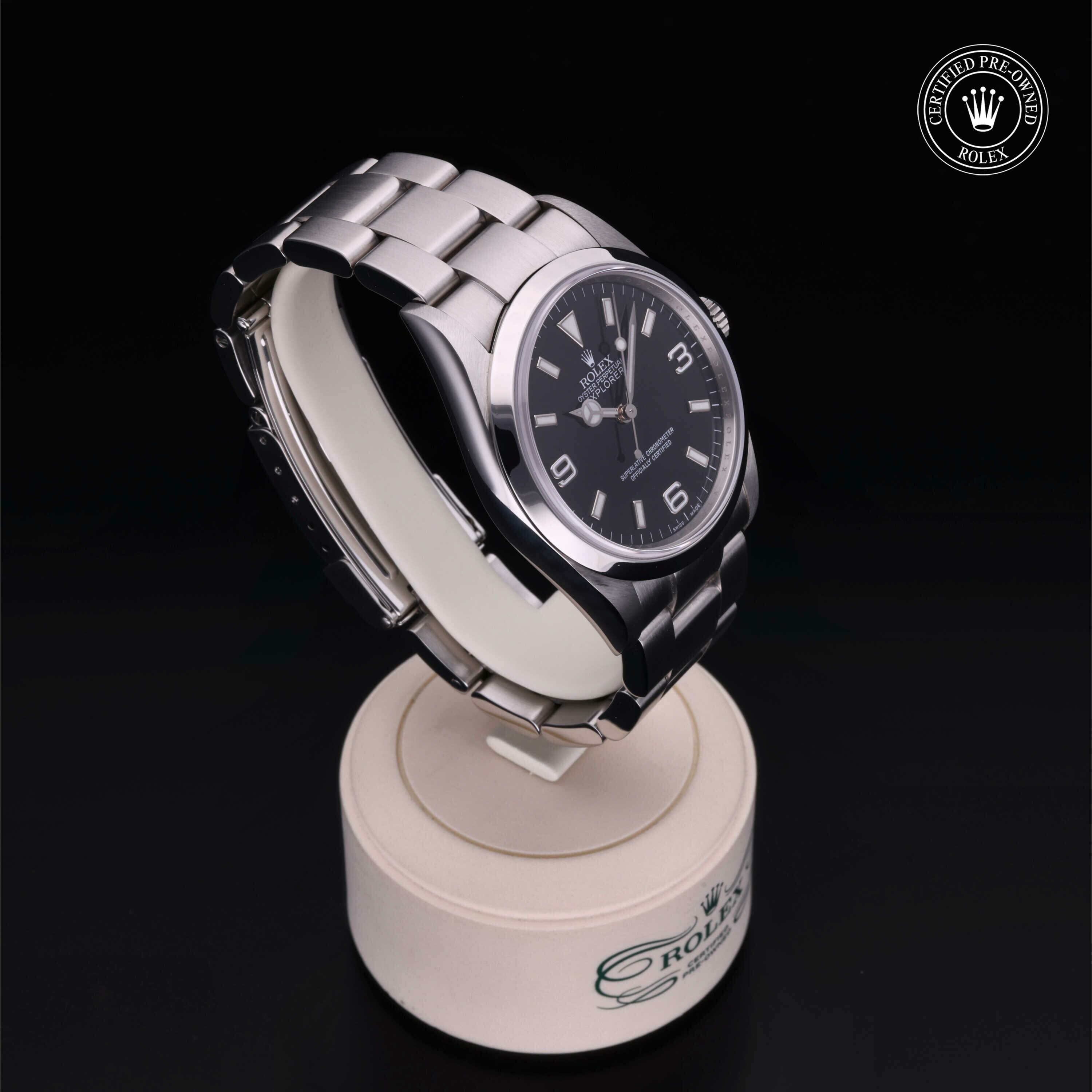 Rolex Oyster Perpetual Explorer 36 in Steel M114270-0002 at Ferret - view 31