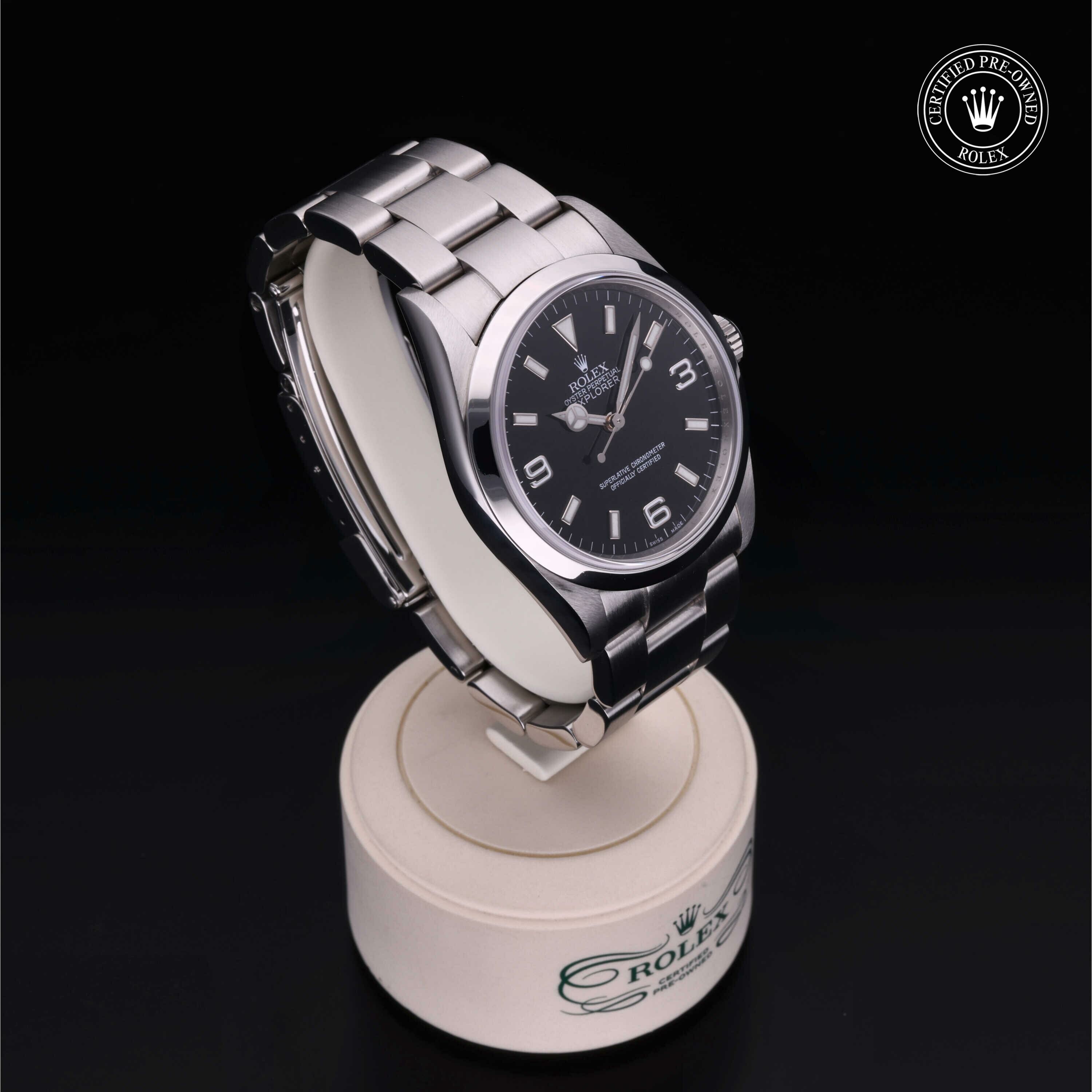 Rolex Oyster Perpetual Explorer 36 in Steel M114270-0002 at Ferret - view 32