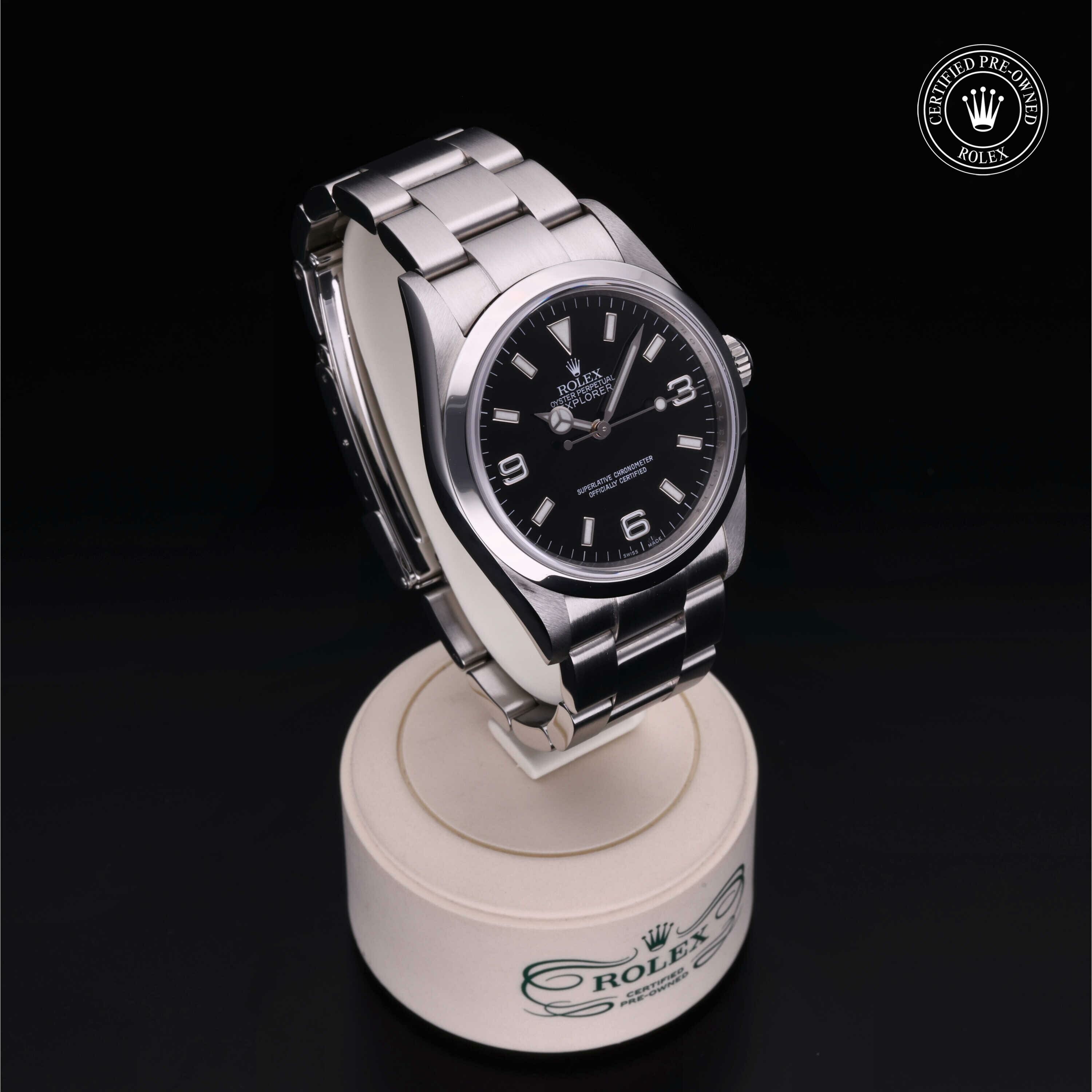 Rolex Oyster Perpetual Explorer 36 in Steel M114270-0002 at Ferret - view 33