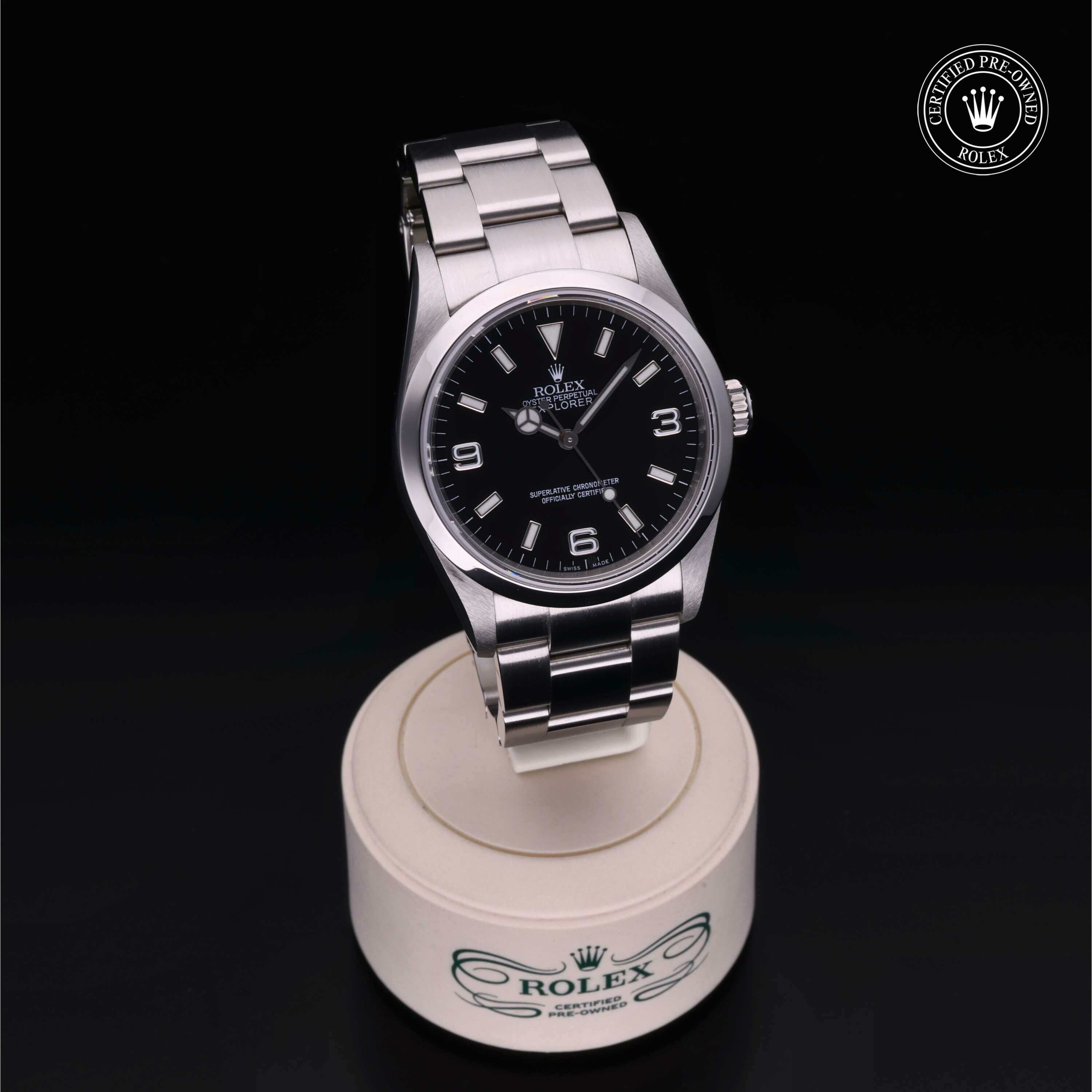 Rolex Oyster Perpetual Explorer 36 in Steel M114270-0002 at Ferret - view 35