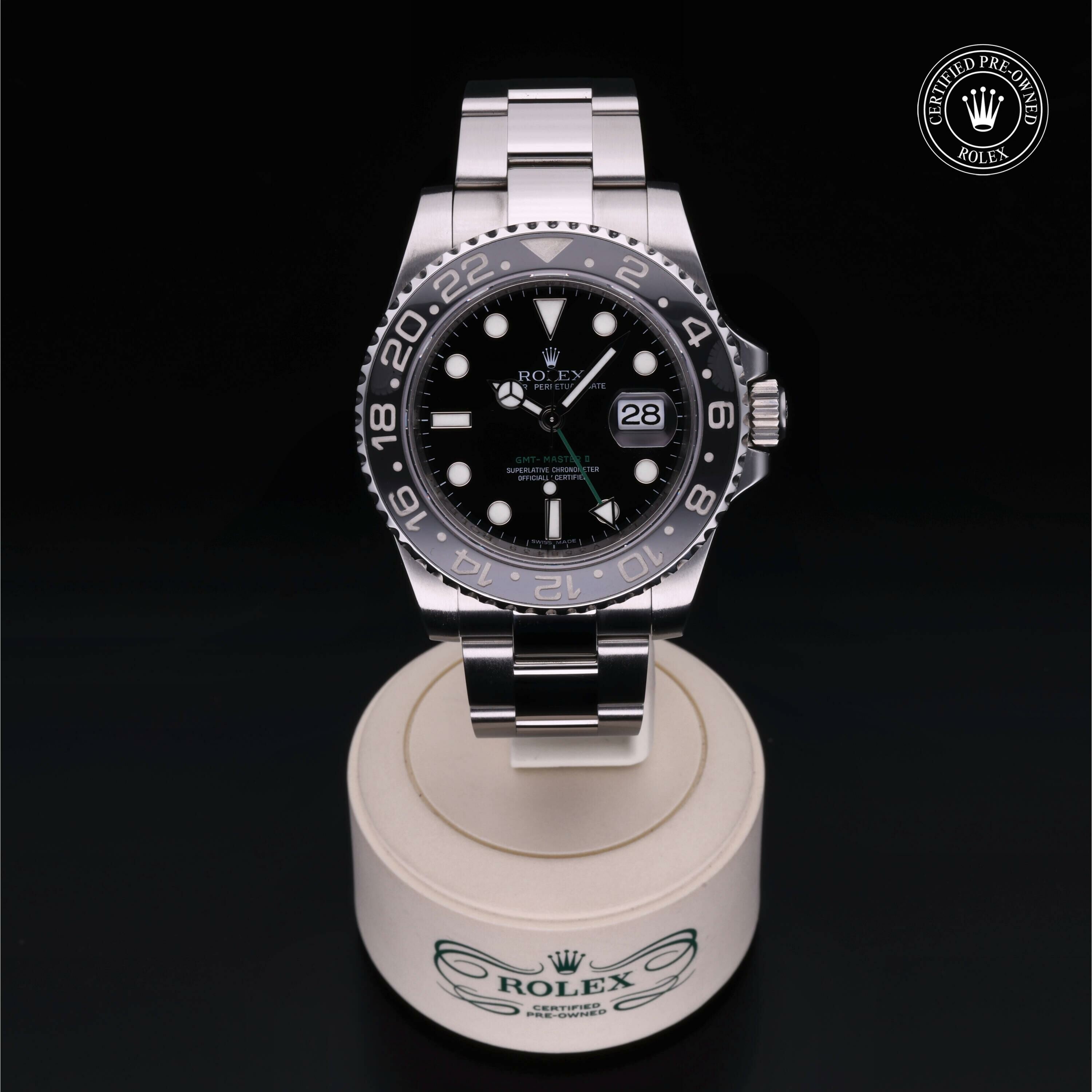 Rolex GMT‑Master II en Acier M116710LN-0001 chez Ferret
