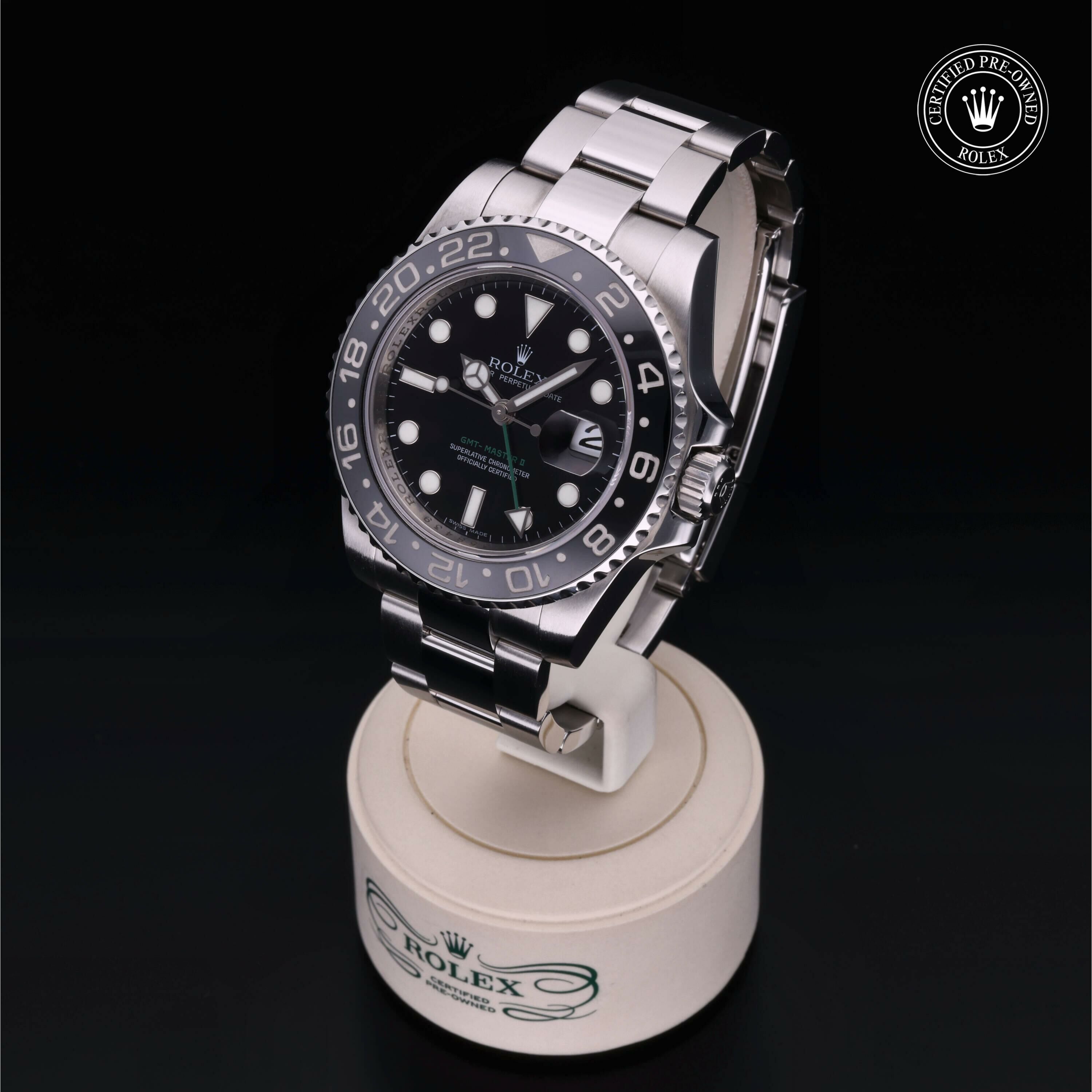 Rolex GMT‑Master II en Acier M116710LN-0001 chez Ferret - vue 4