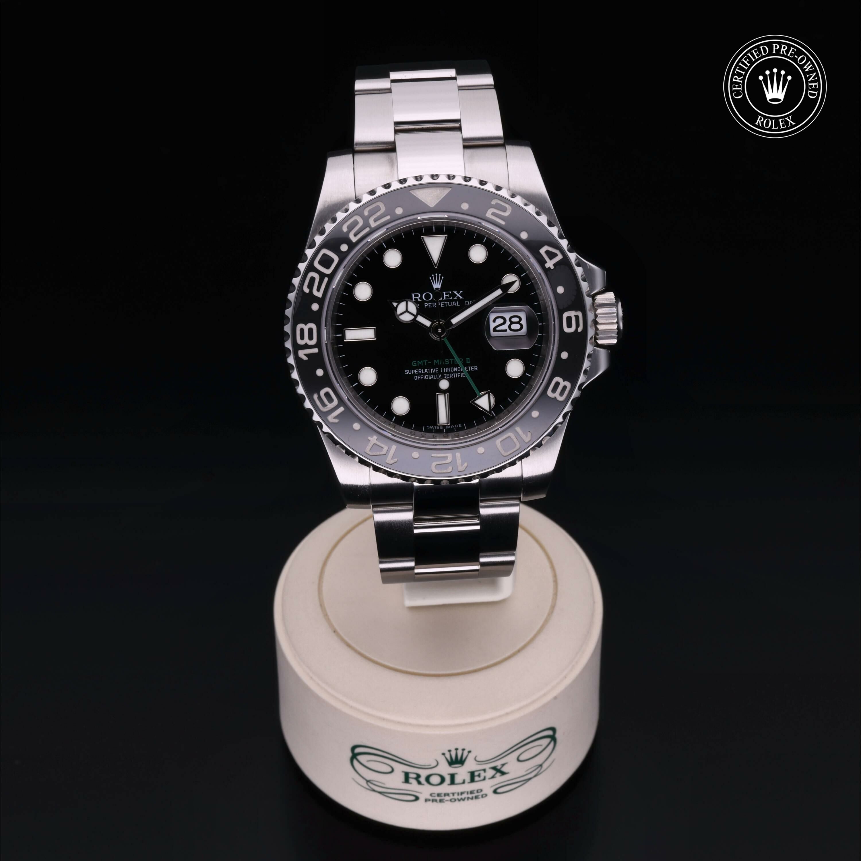 Rolex GMT‑Master II en Acier M116710LN-0001 chez Ferret - vue 36
