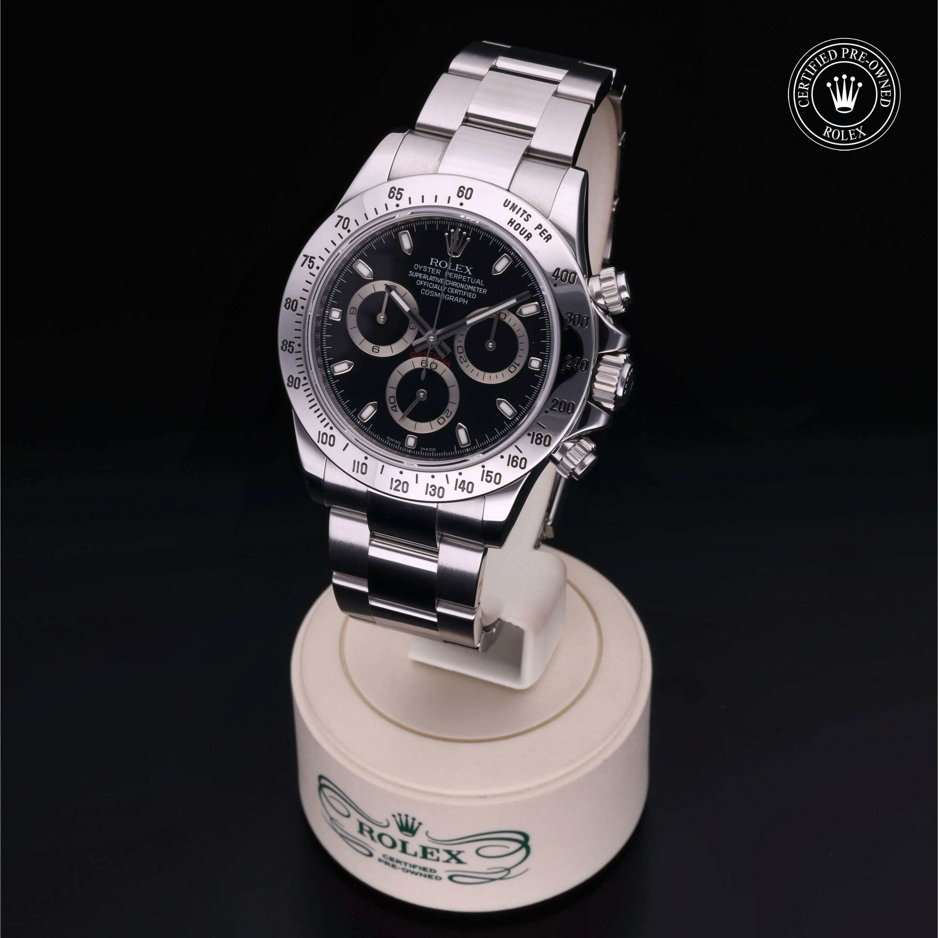 Rolex Cosmograph Daytona en Acier M116520-0015 chez Ferret - vue 3