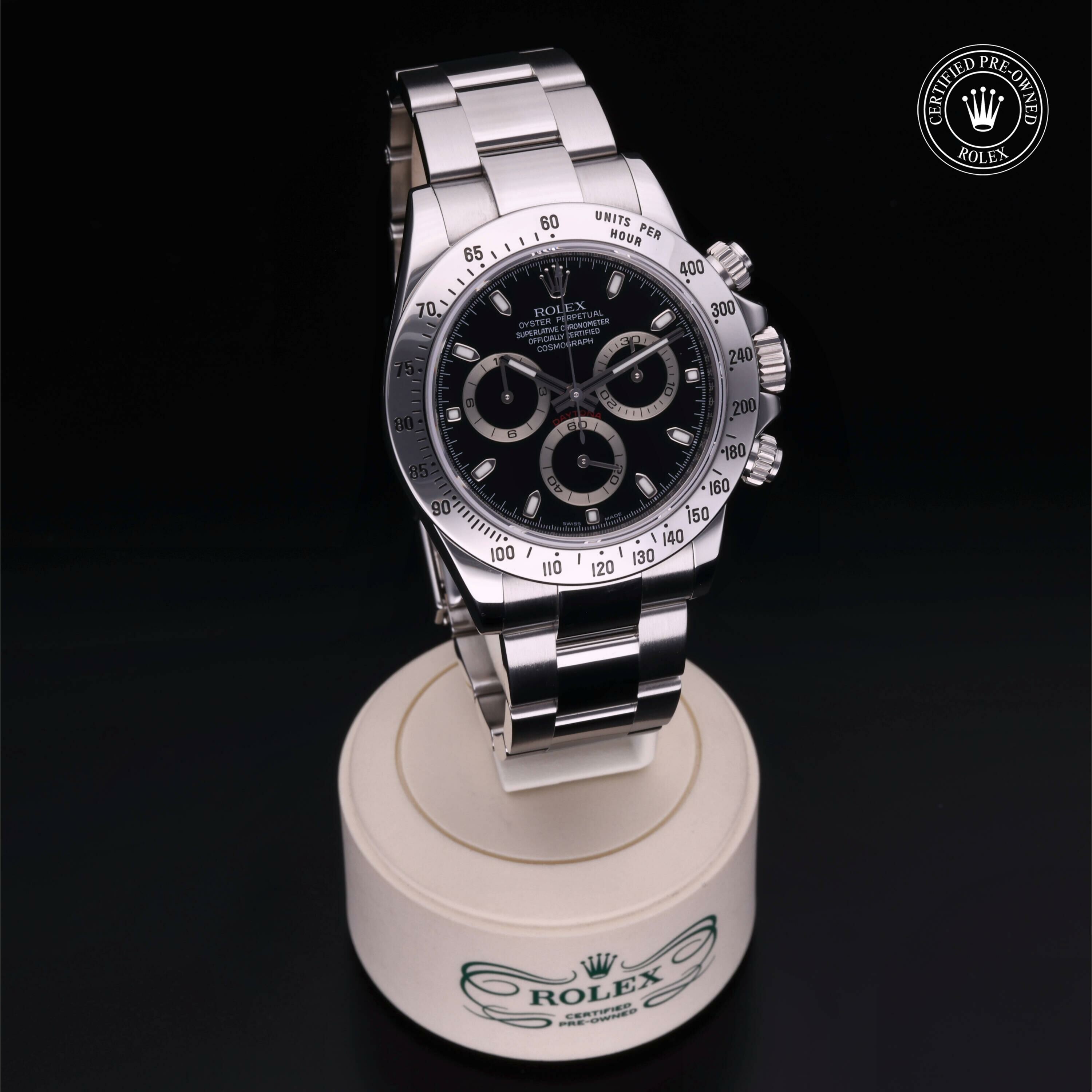 Rolex Cosmograph Daytona en Acier M116520-0015 chez Ferret - vue 35