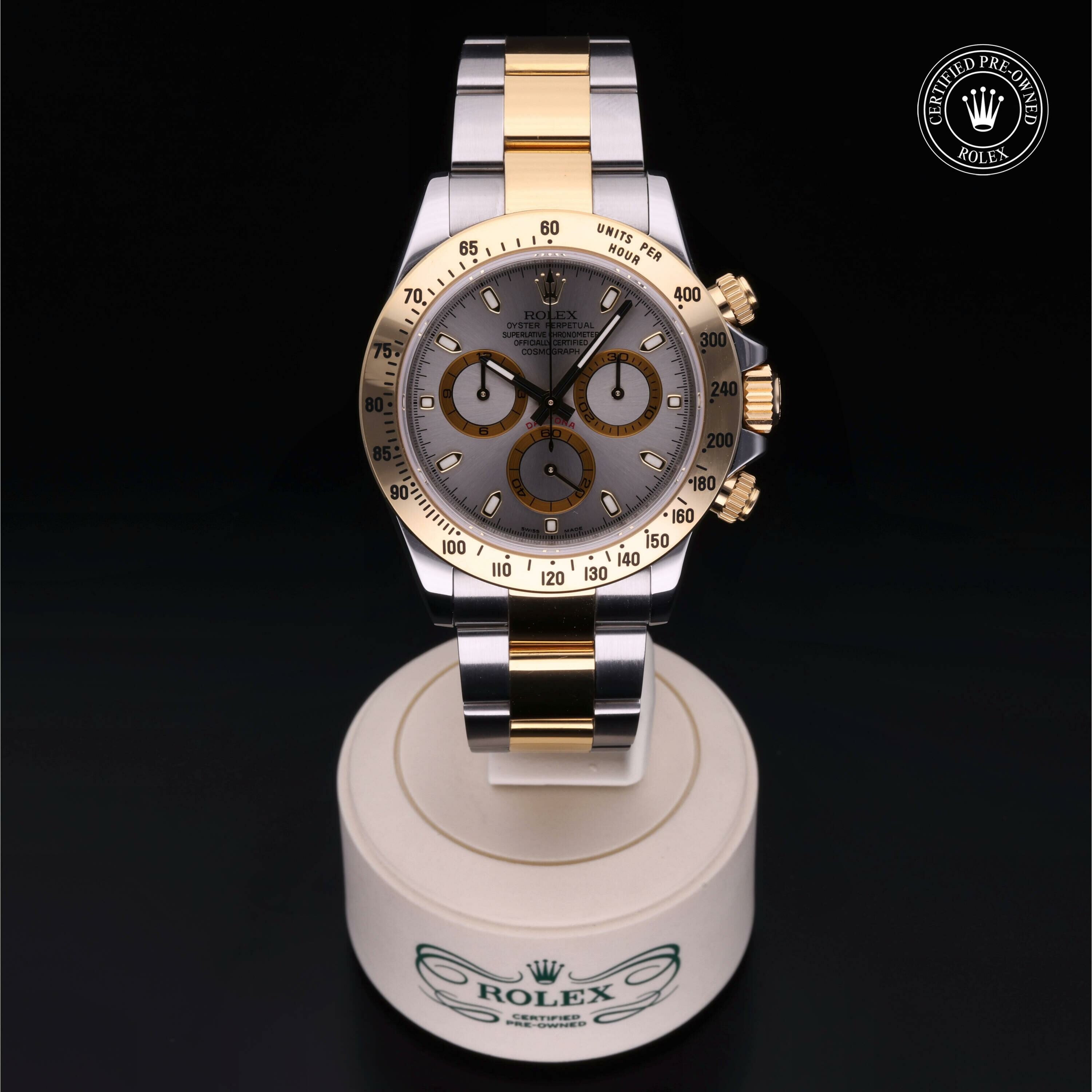 Rolex Cosmograph Daytona in Rolesor 18 Carat Yellow M116523-0041 at Ferret
