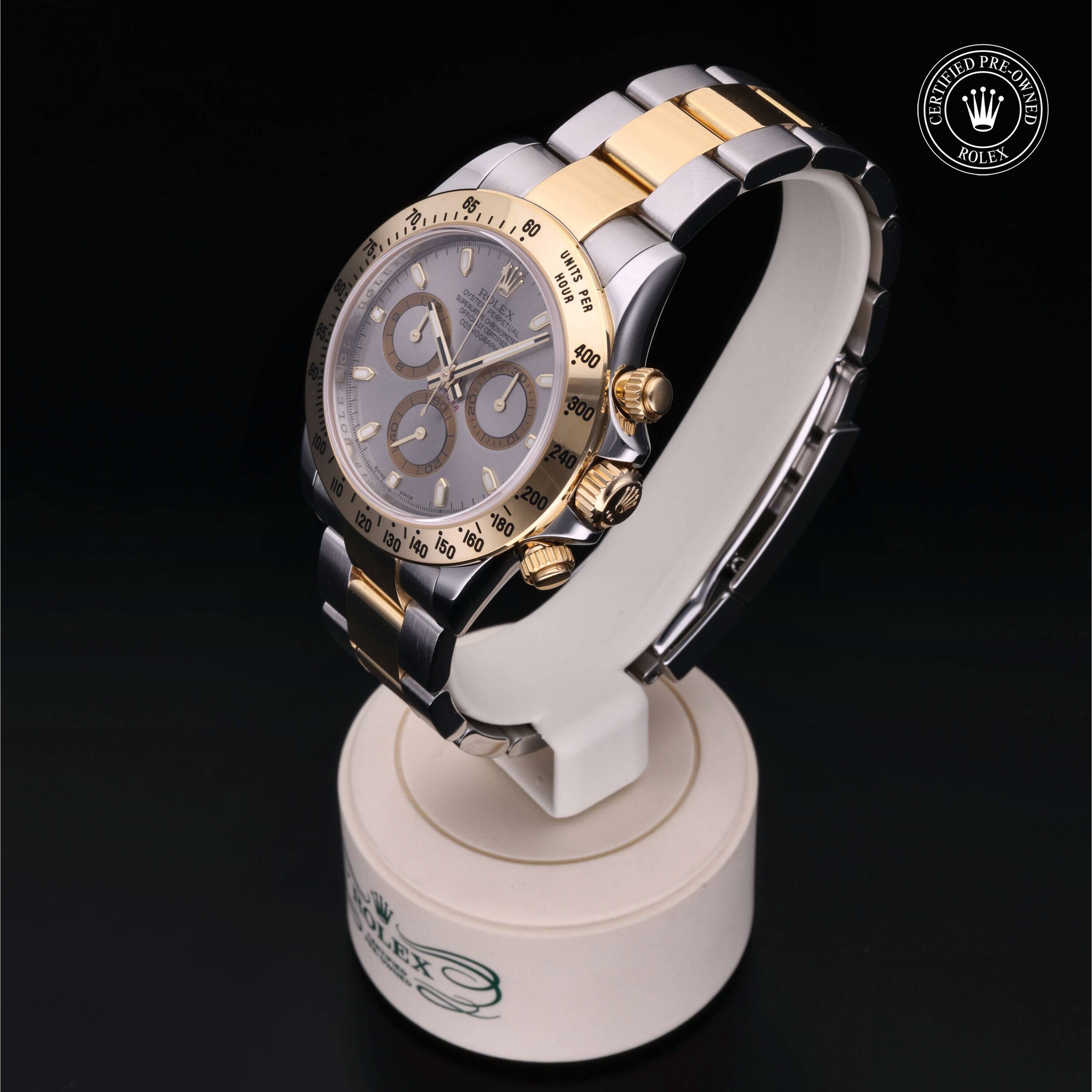 Rolex Cosmograph Daytona in Rolesor 18 Carat Yellow M116523-0041 at Ferret - view 6