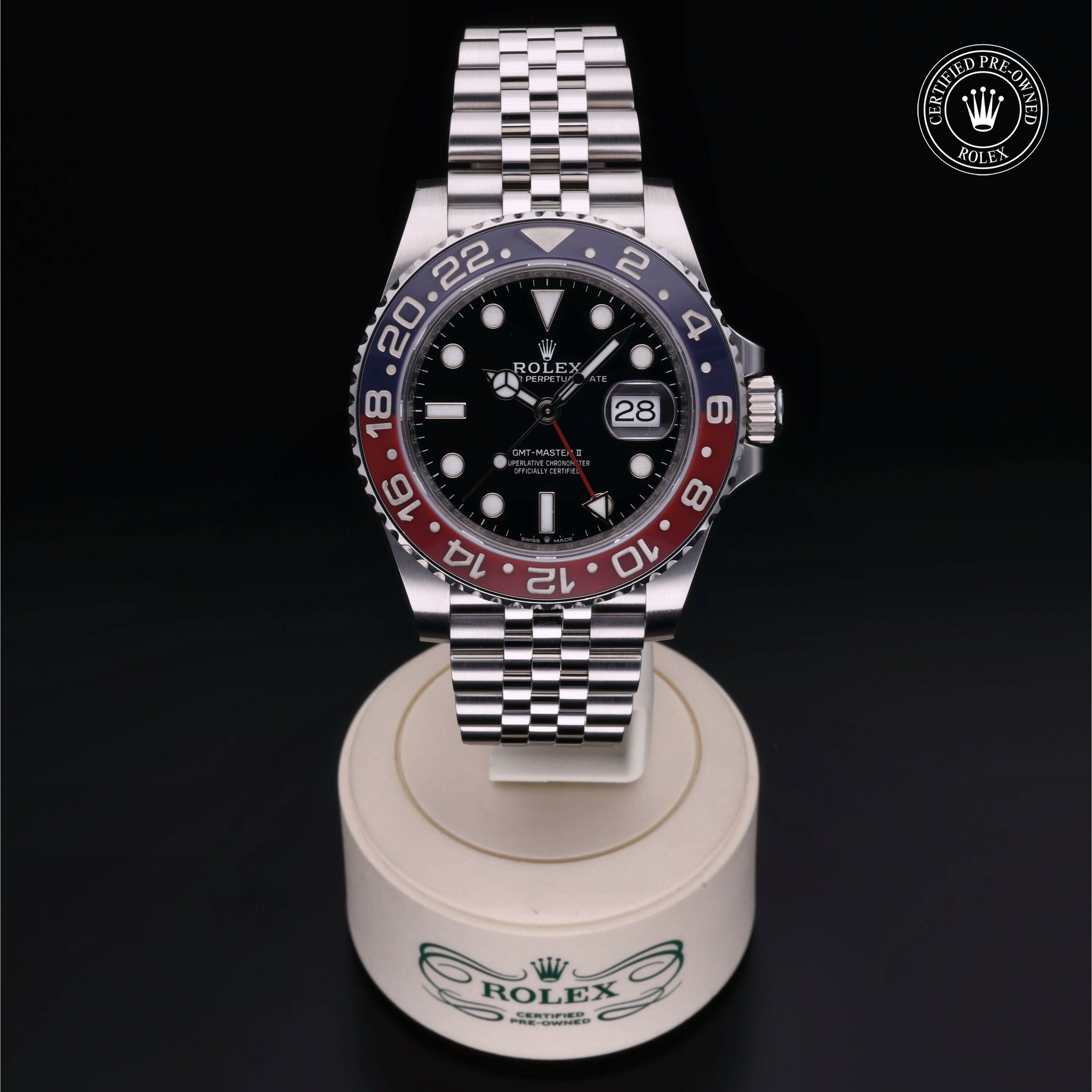 Rolex GMT‑Master II in Steel M126710BLRO-0001 at Ferret