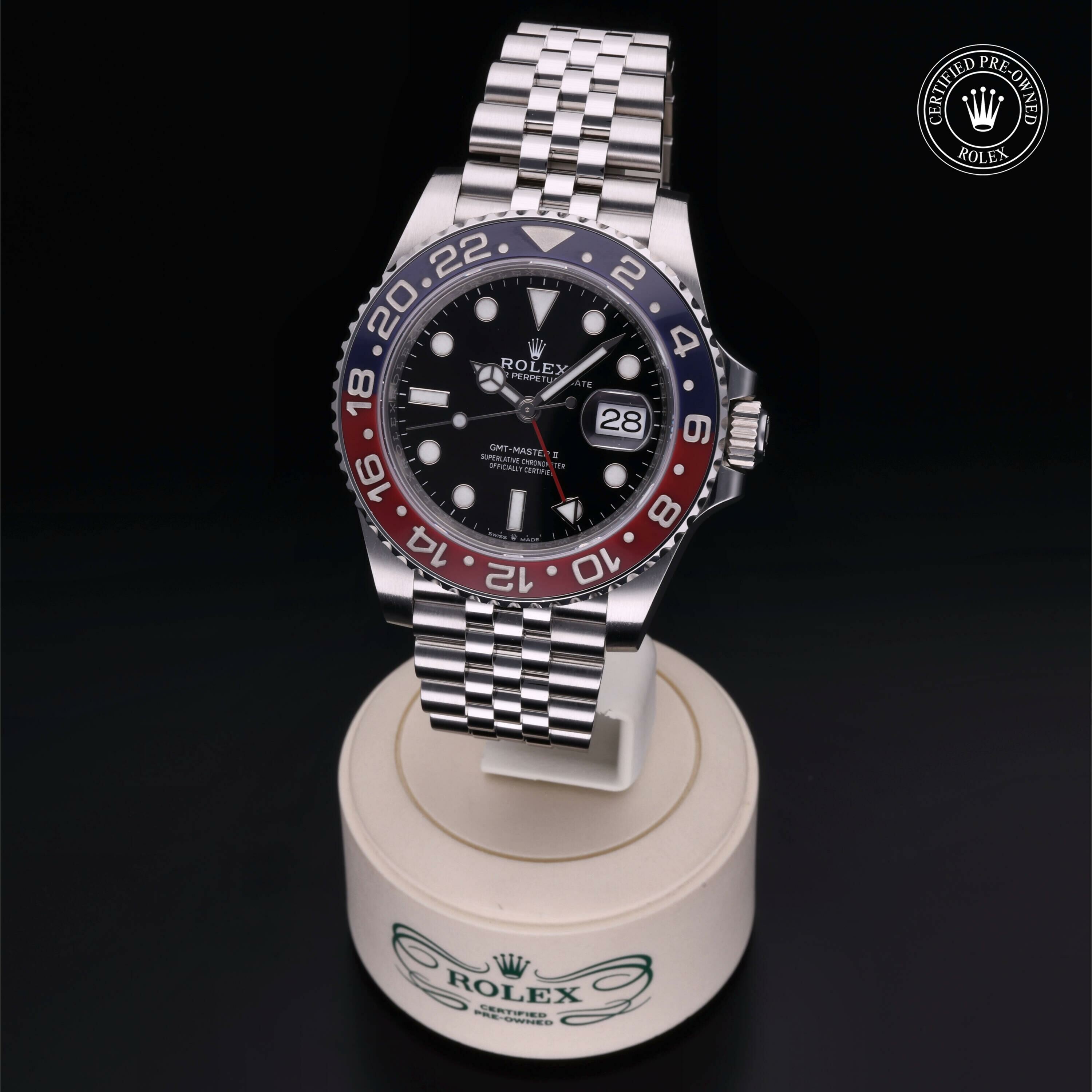 Rolex GMT‑Master II in Steel M126710BLRO-0001 at Ferret - view 2