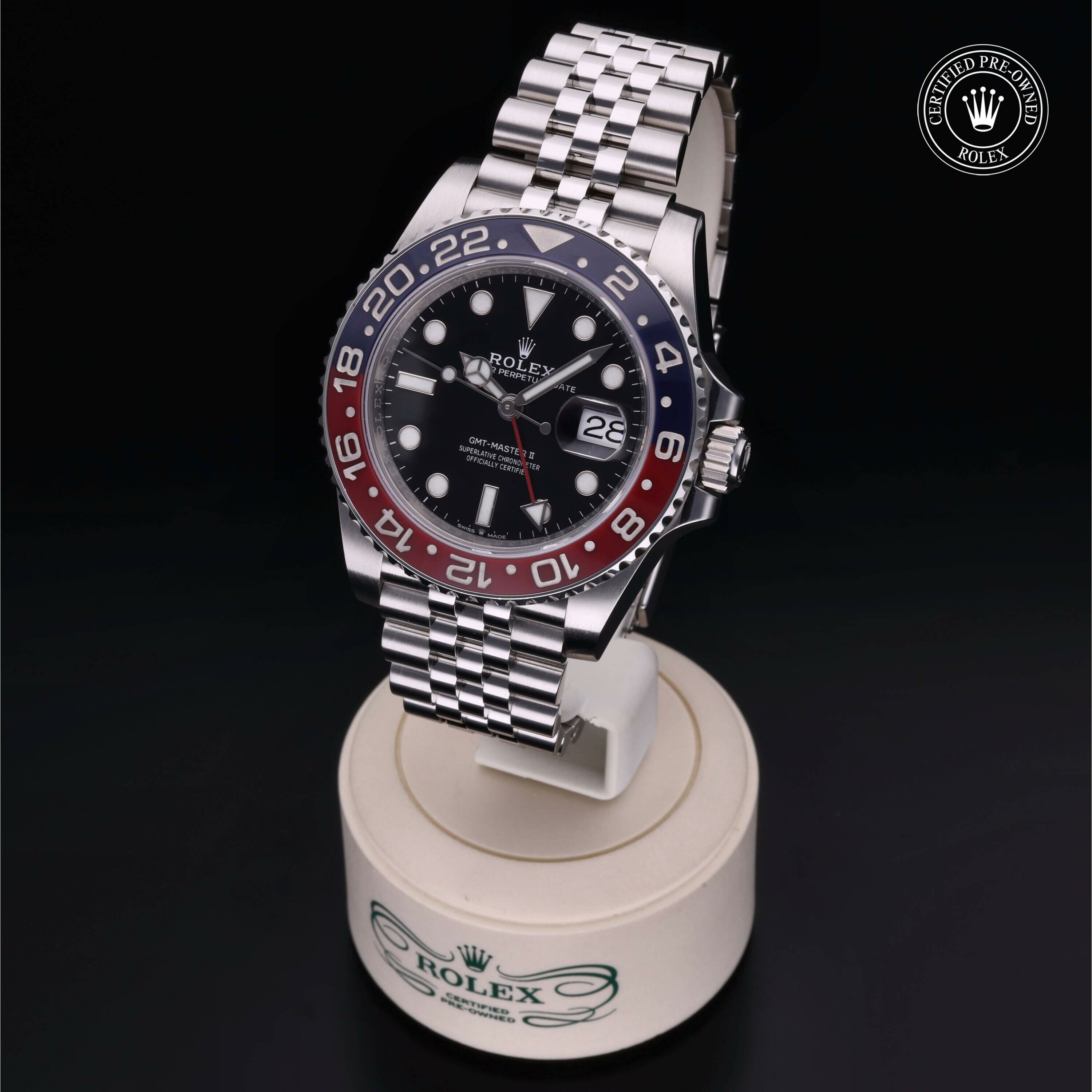 Rolex GMT‑Master II in Steel M126710BLRO-0001 at Ferret - view 3