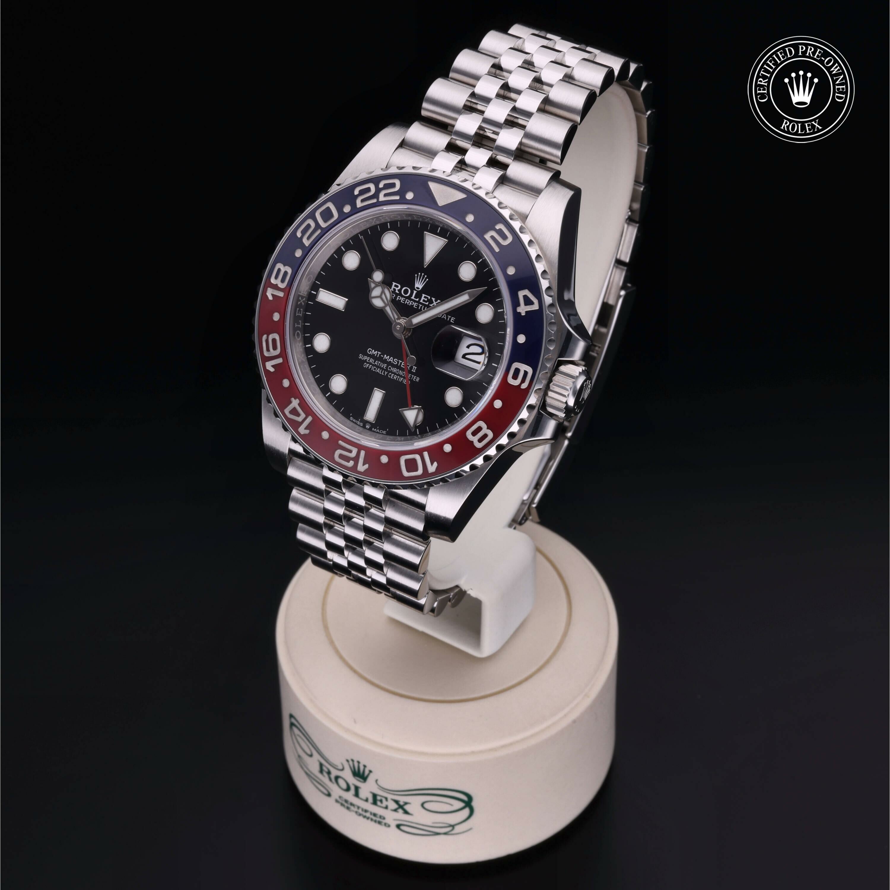 Rolex GMT‑Master II in Steel M126710BLRO-0001 at Ferret - view 4