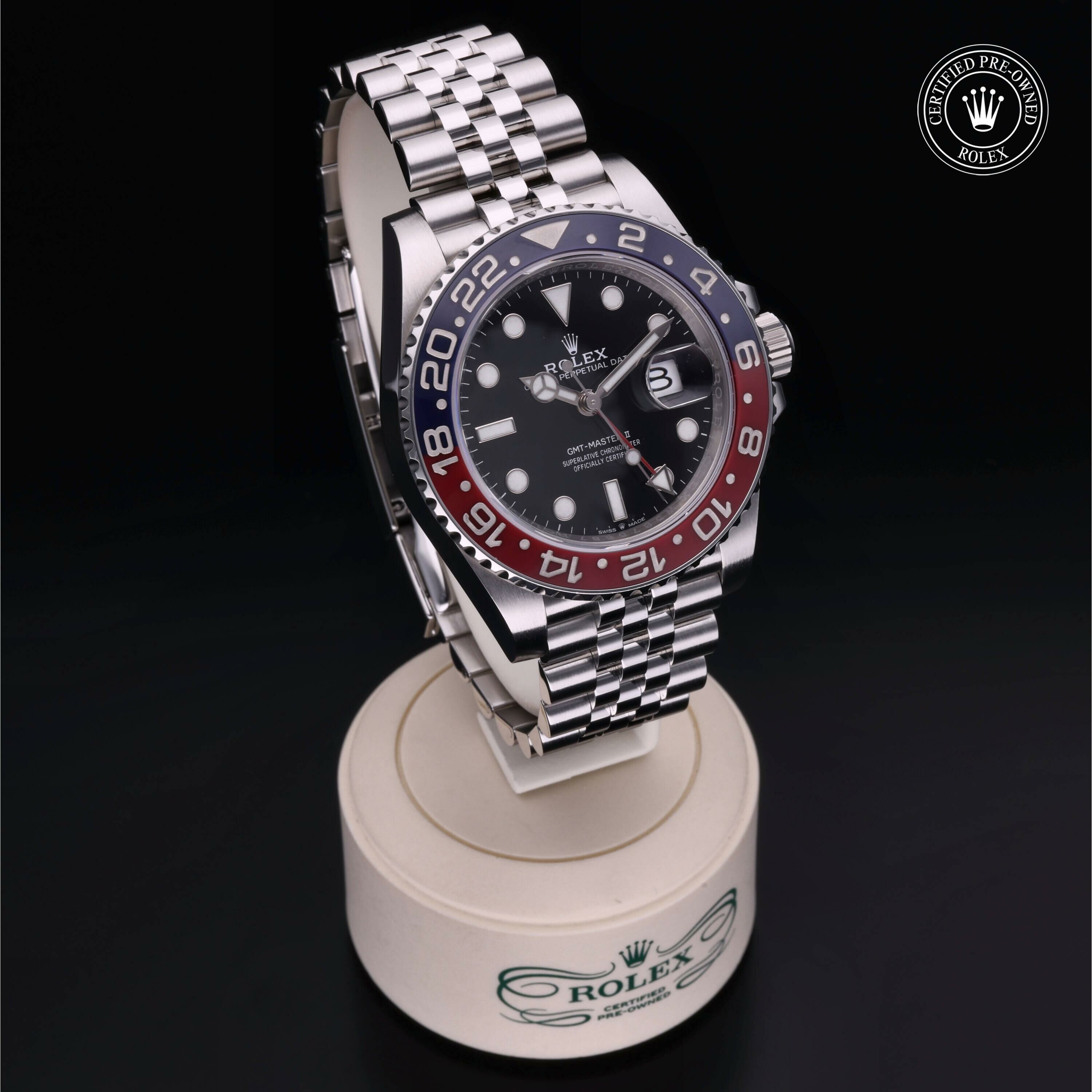 Rolex GMT‑Master II in Steel M126710BLRO-0001 at Ferret - view 34