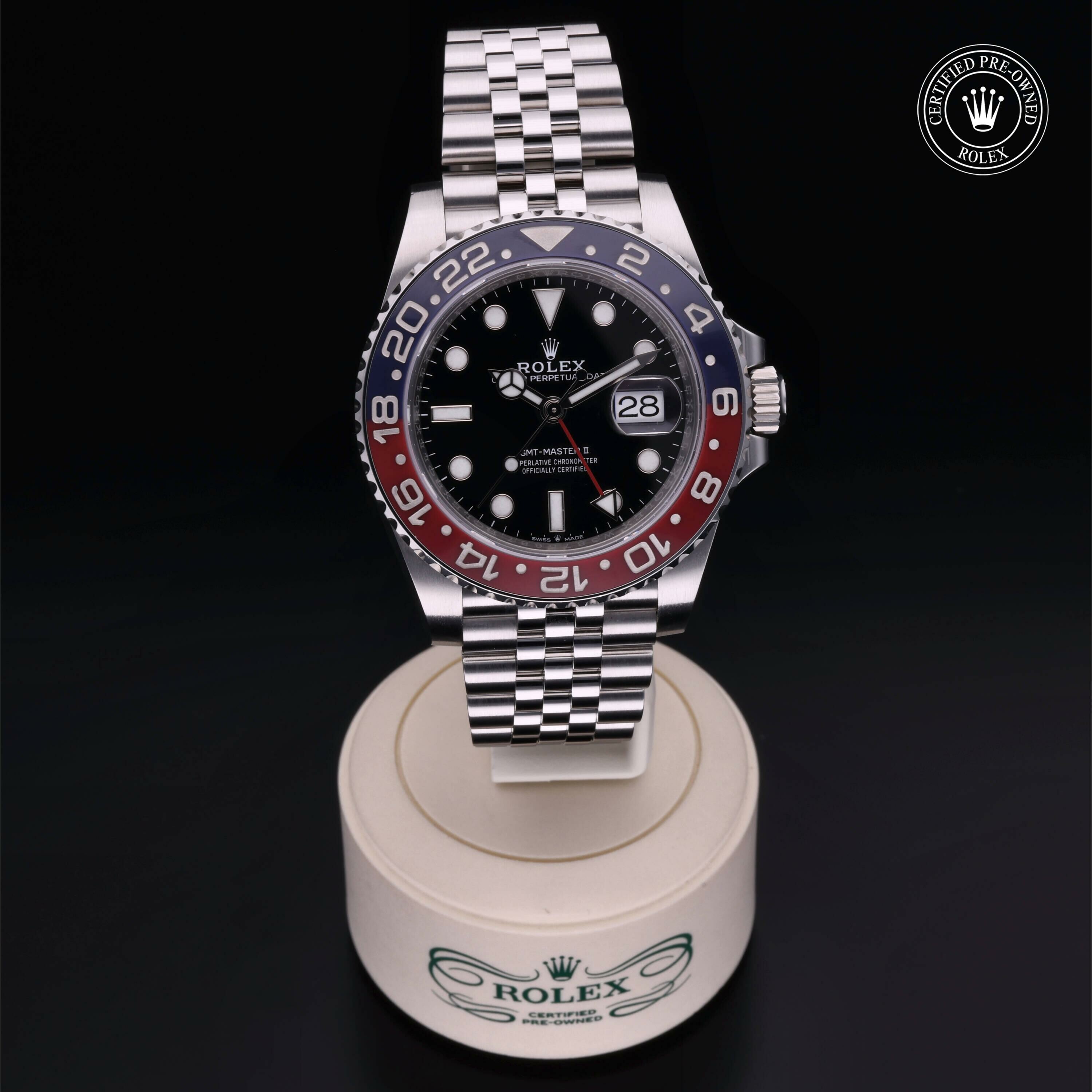 Rolex GMT‑Master II in Steel M126710BLRO-0001 at Ferret - view 36