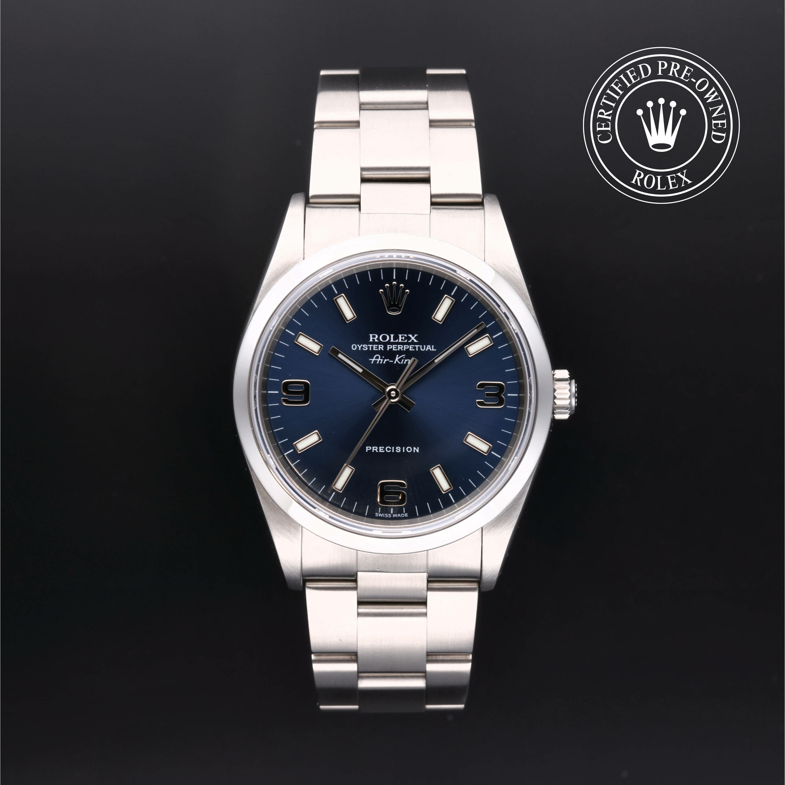 Rolex Oyster Perpetual 34 chez Ferret
