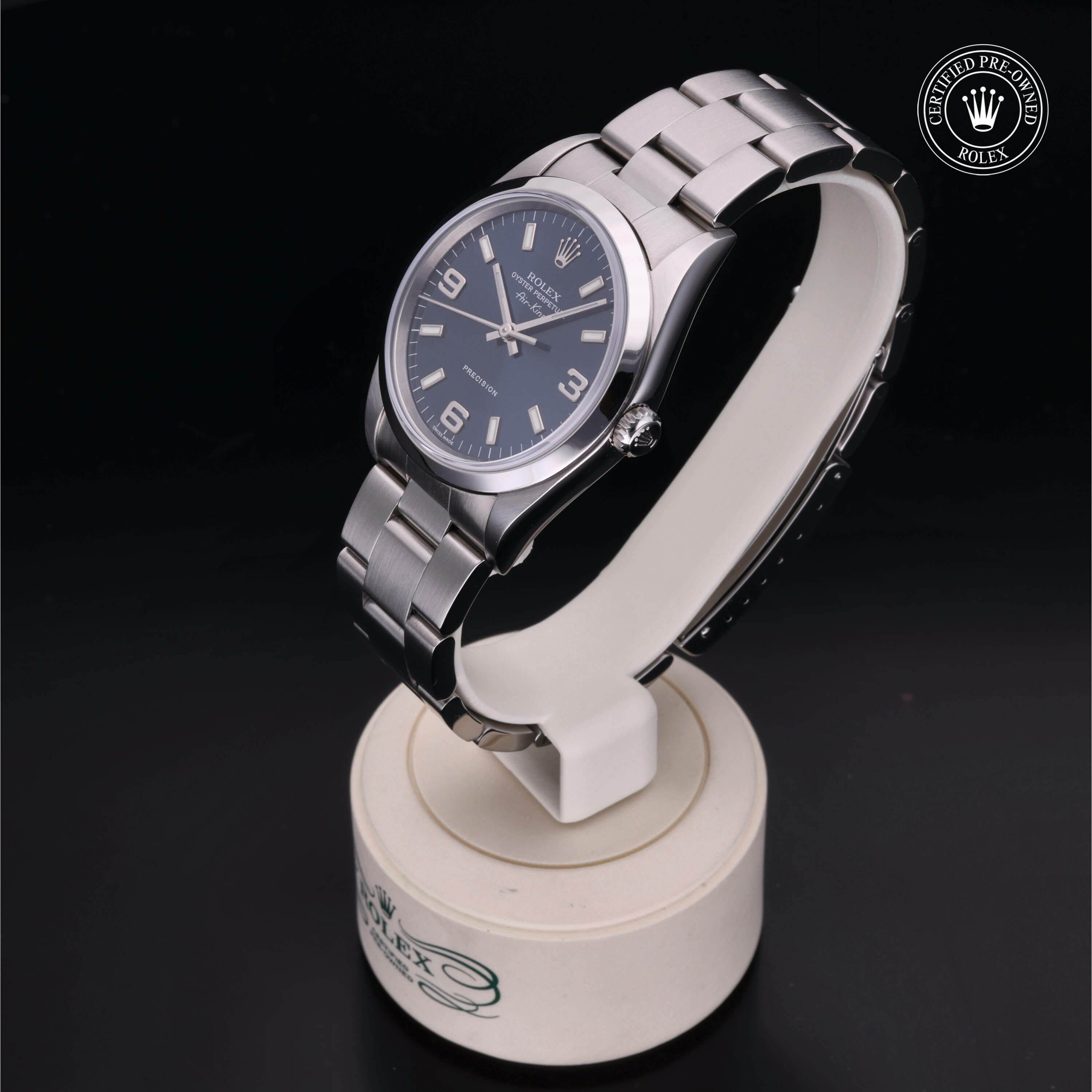 Rolex Oyster Perpetual 34 en Acier M14000M-0010 chez Ferret - vue 6