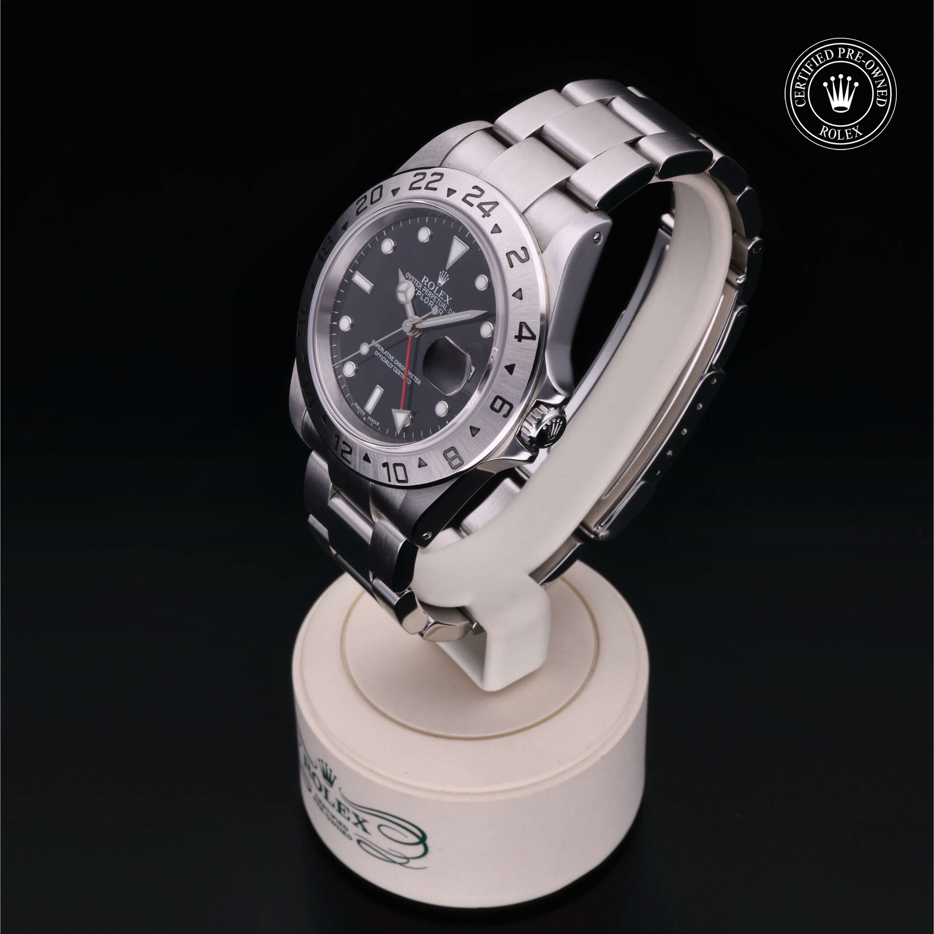 Rolex Oyster Perpetual Explorer II en Acier M16570-0005 chez Ferret - vue 6