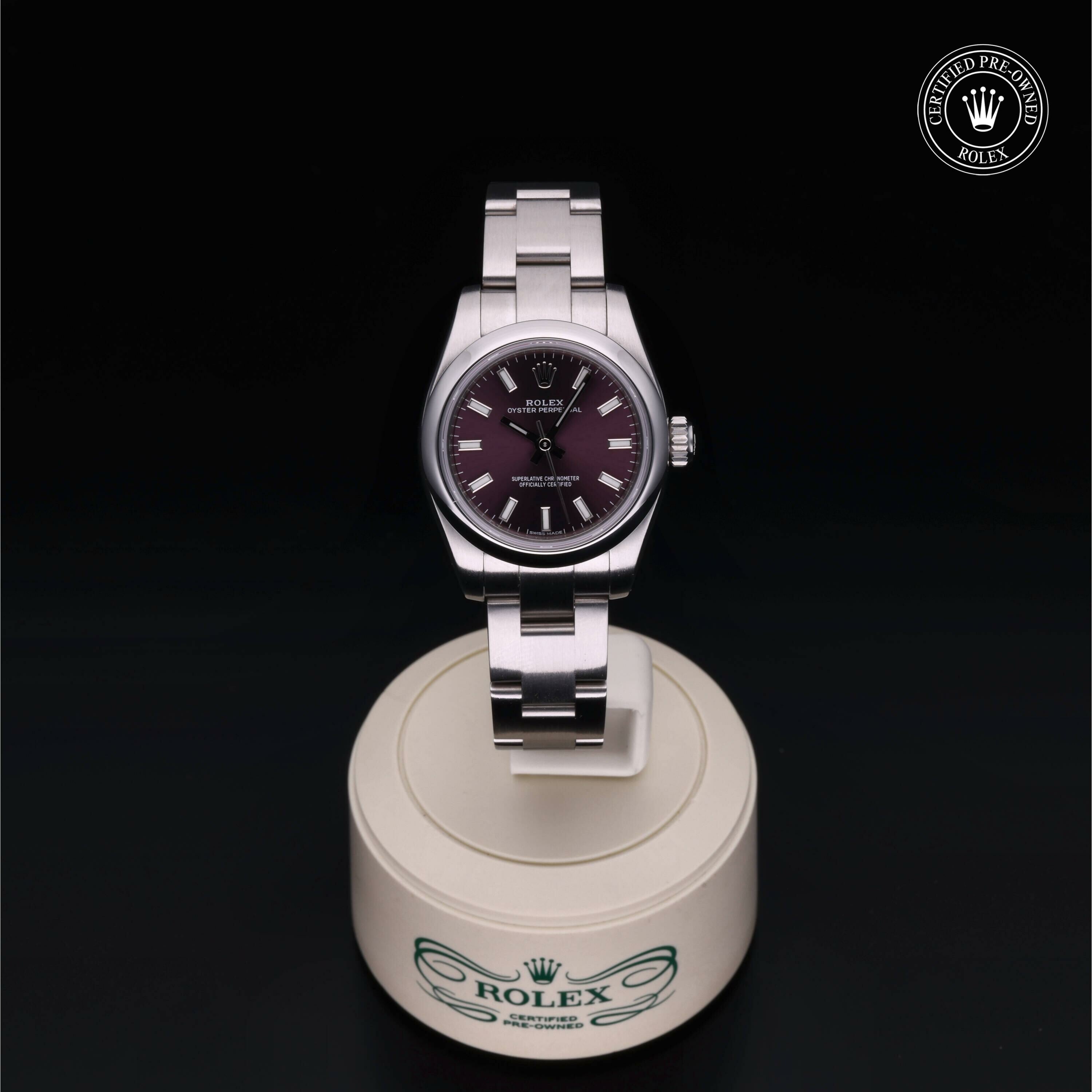 Rolex Oyster Perpetual 26 en Acier M176200-0003 chez Ferret