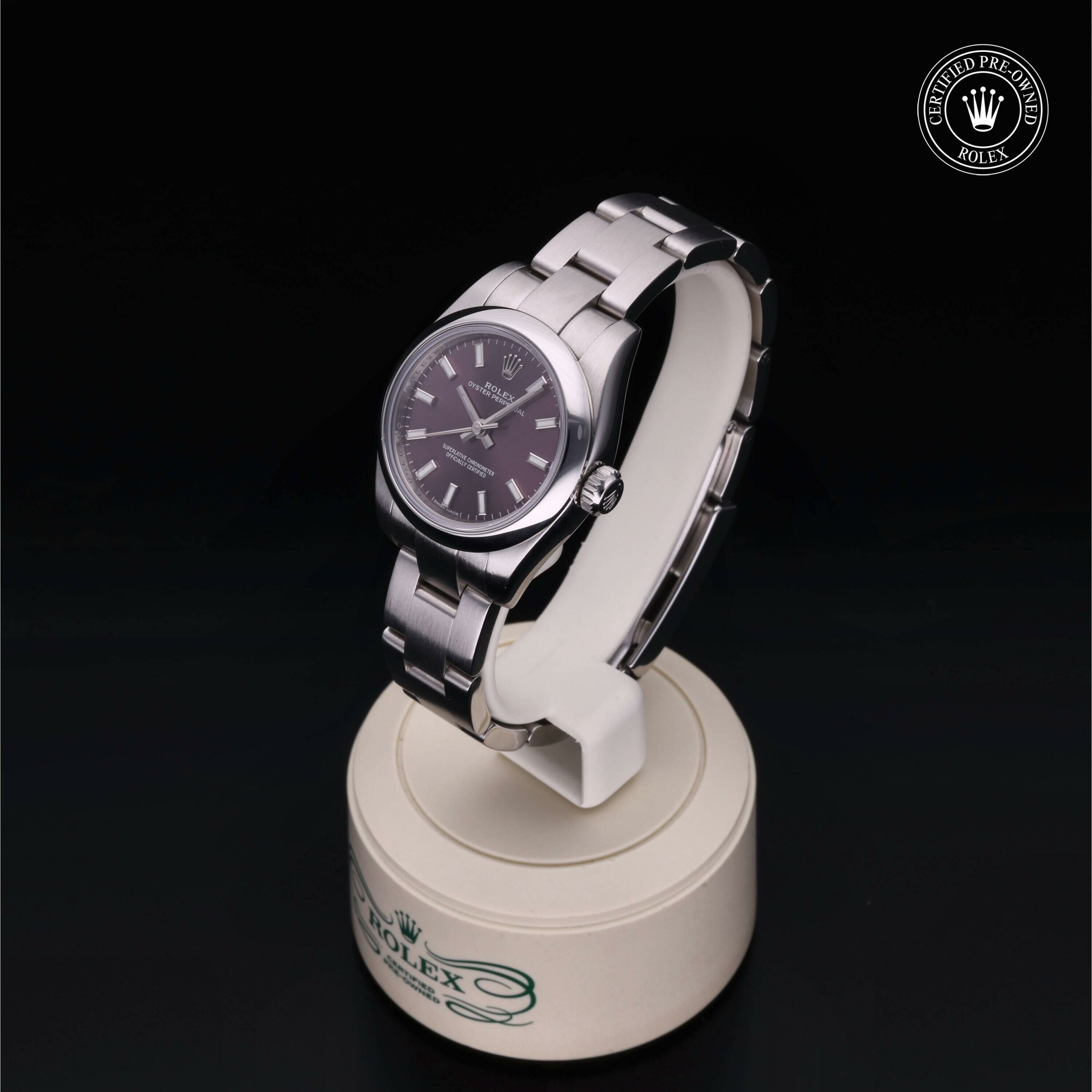 Rolex Oyster Perpetual 26 en Acier M176200-0003 chez Ferret - vue 5