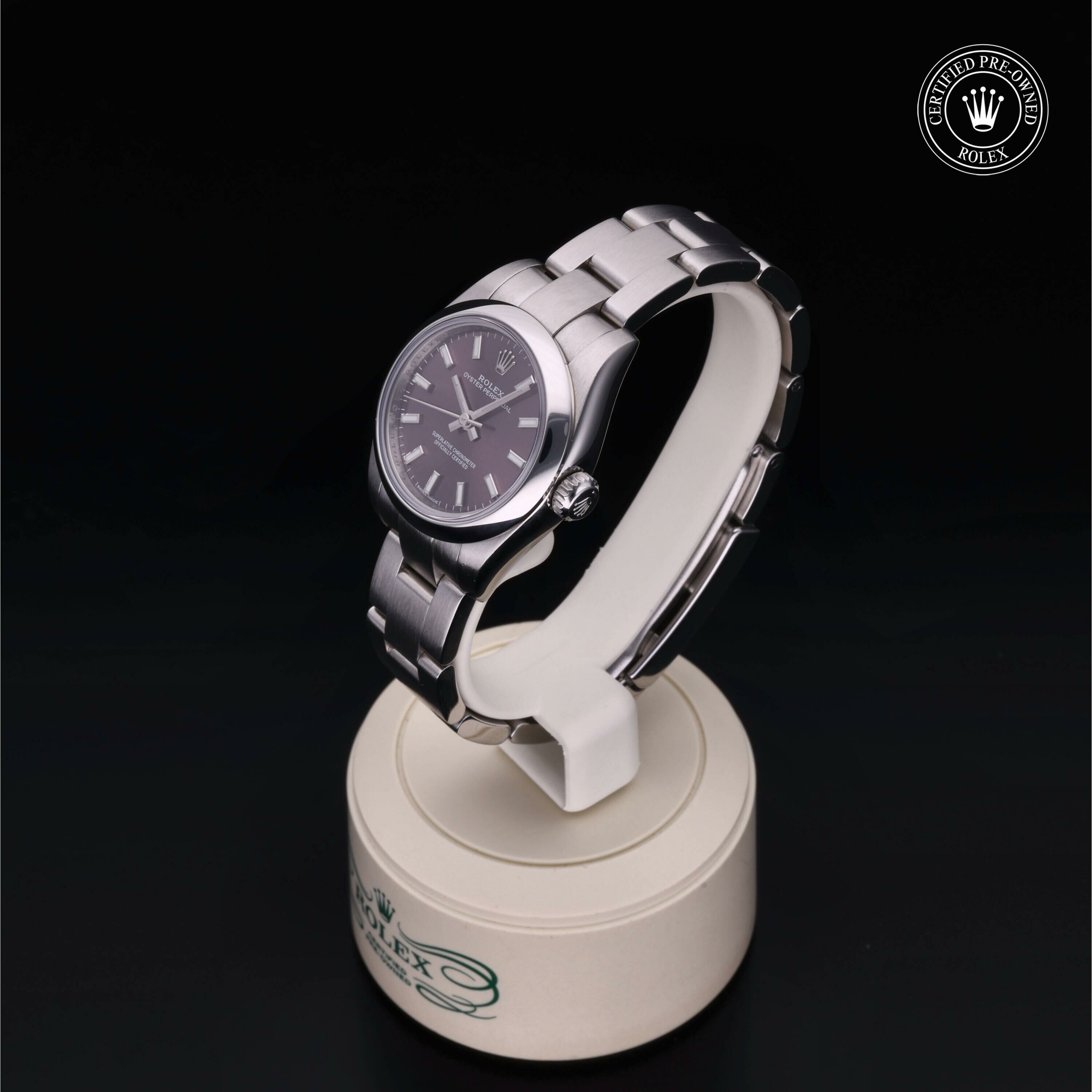 Rolex Oyster Perpetual 26 en Acier M176200-0003 chez Ferret - vue 6