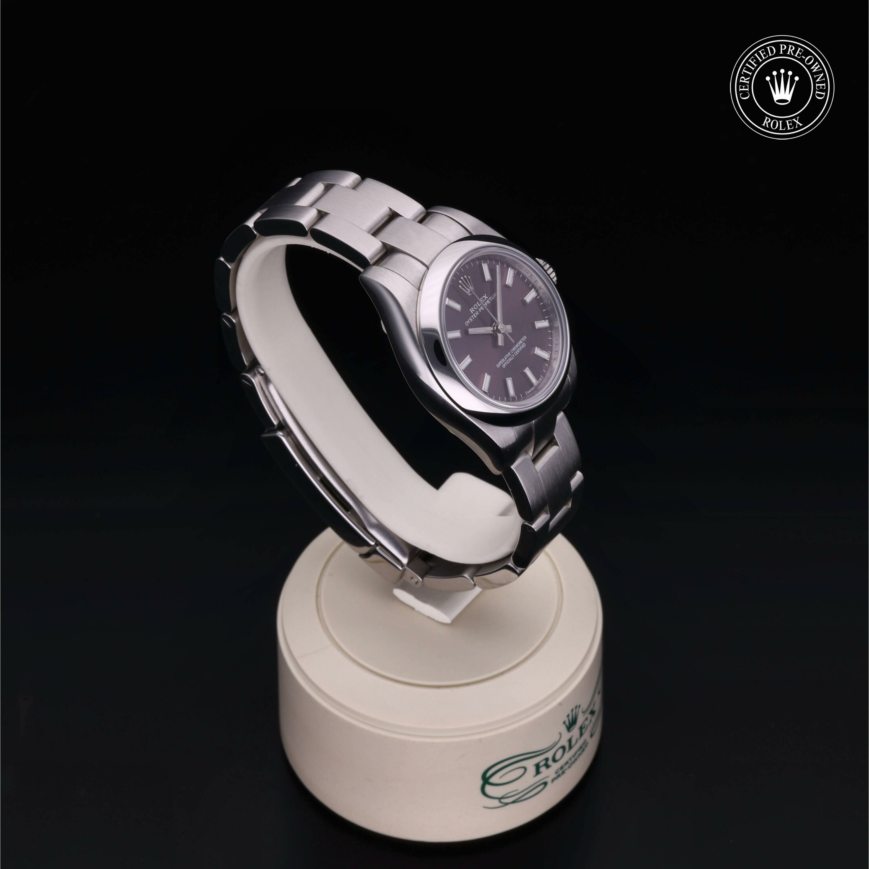Rolex Oyster Perpetual 26 en Acier M176200-0003 chez Ferret - vue 31