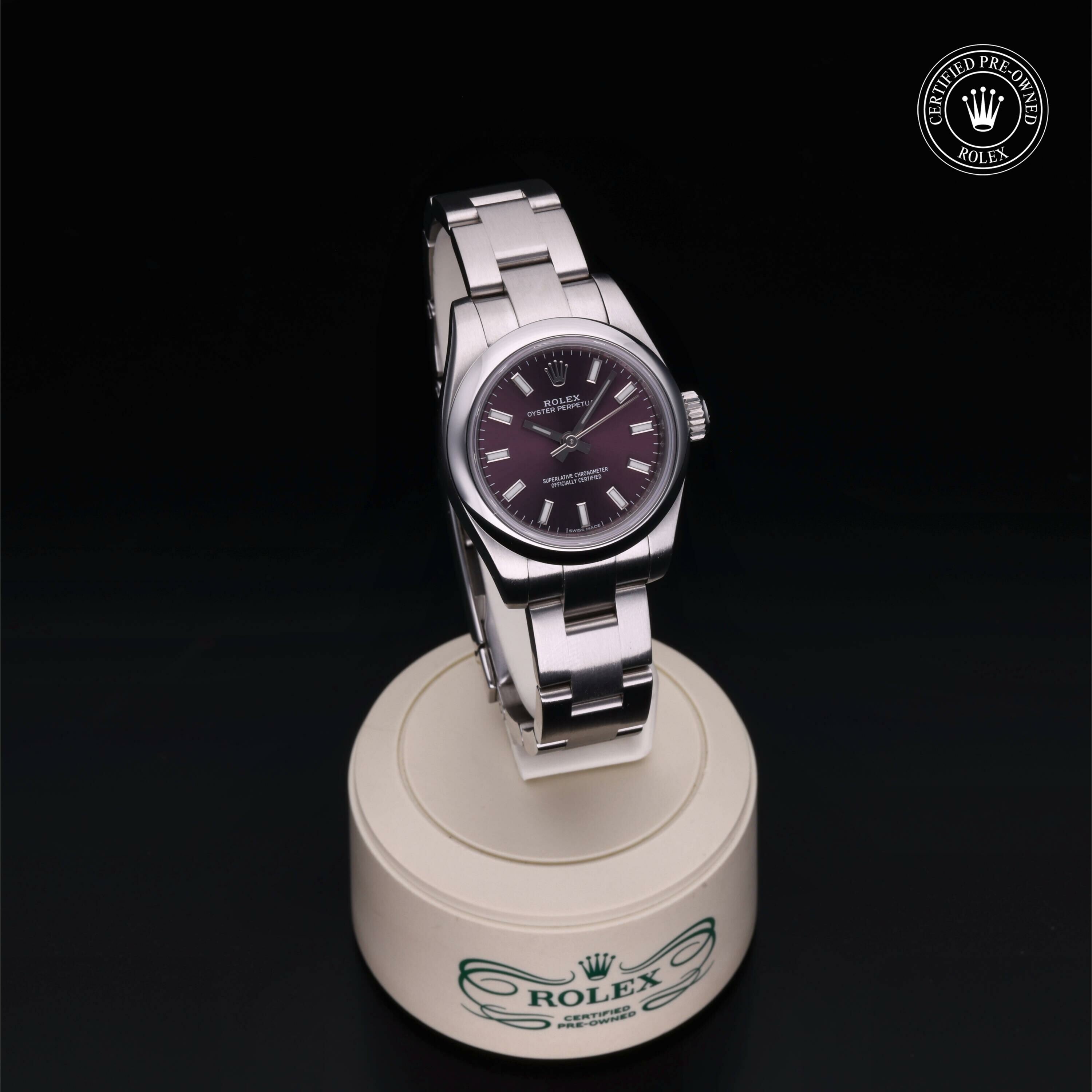 Rolex Oyster Perpetual 26 en Acier M176200-0003 chez Ferret - vue 35