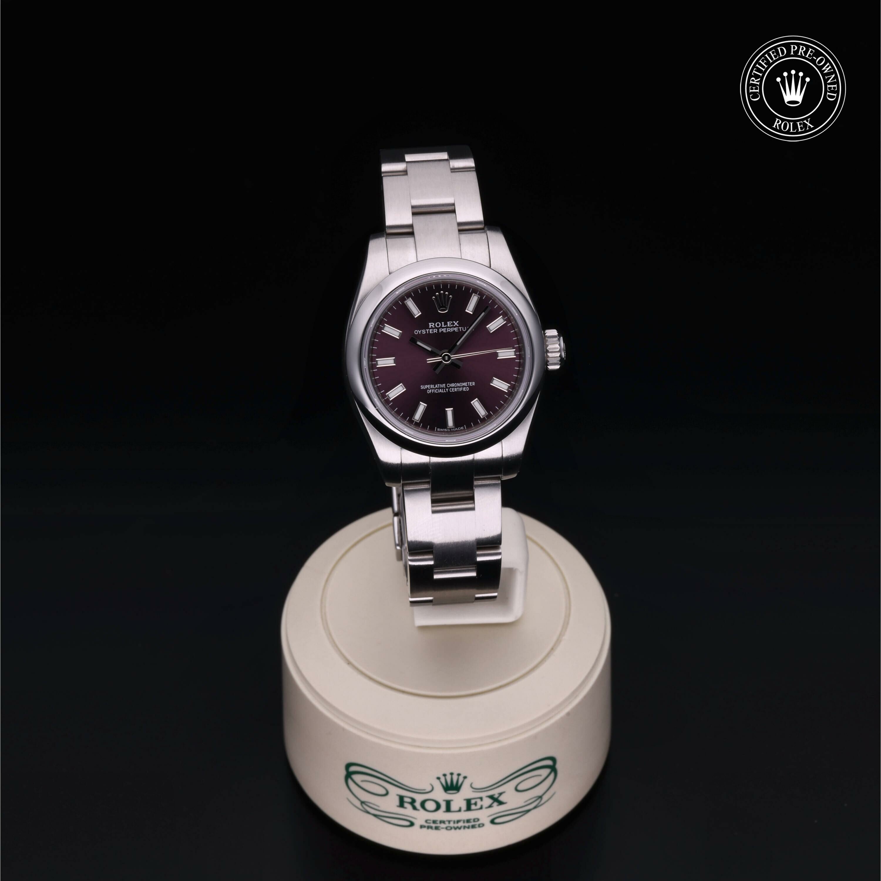 Rolex Oyster Perpetual 26 en Acier M176200-0003 chez Ferret - vue 36