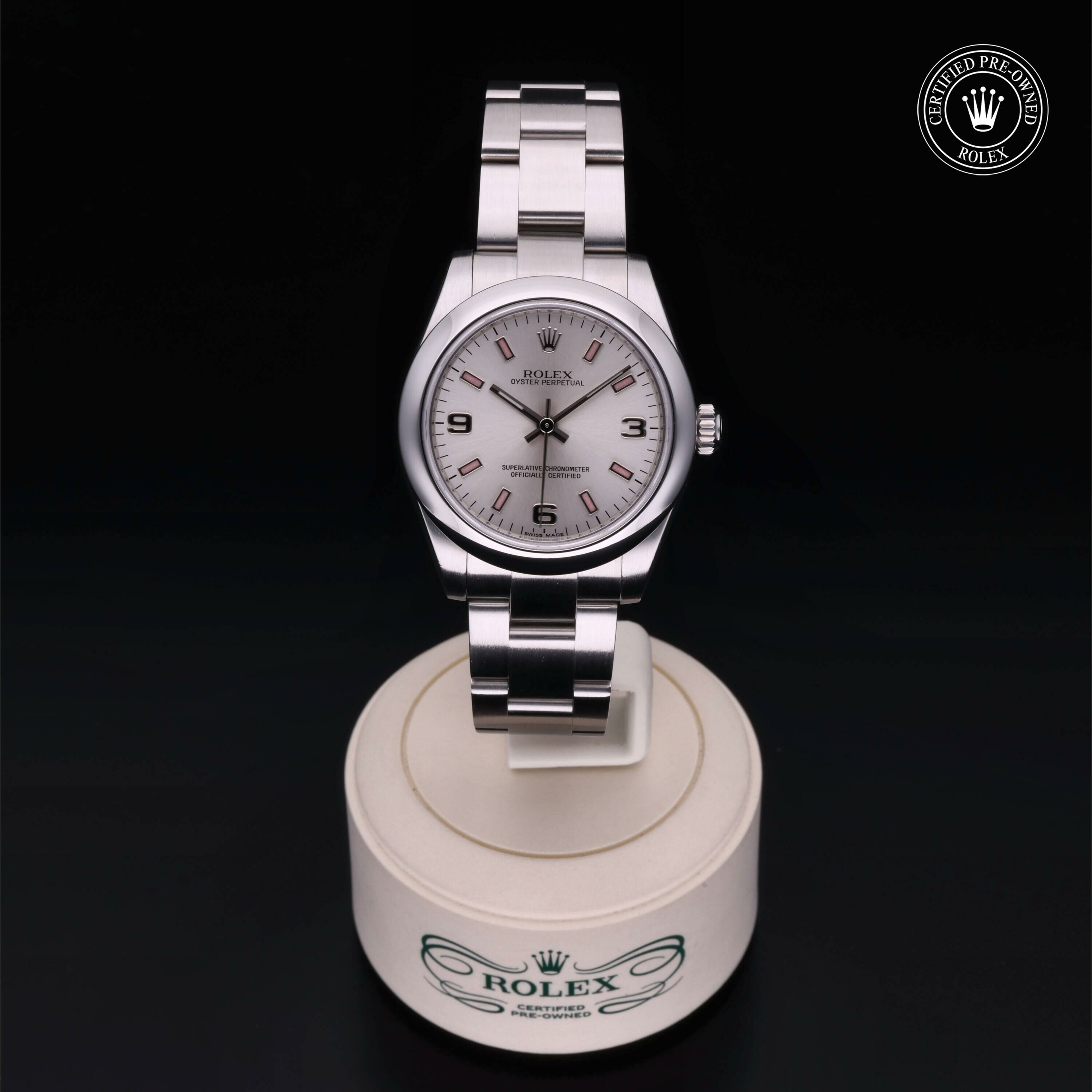 Rolex Oyster Perpetual 31 en Acier M177200-0009 chez Ferret