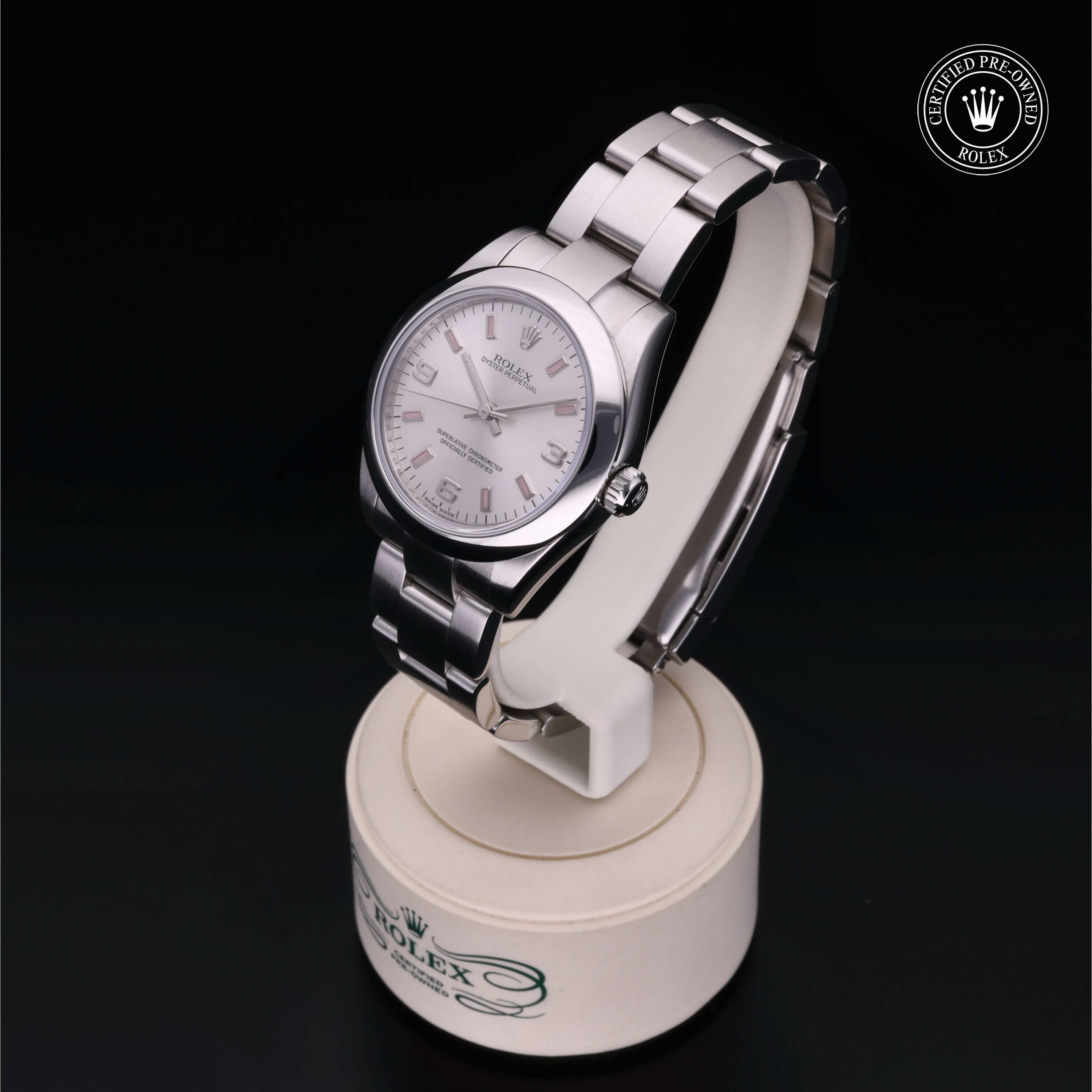Rolex Oyster Perpetual 31 en Acier M177200-0009 chez Ferret - vue 5
