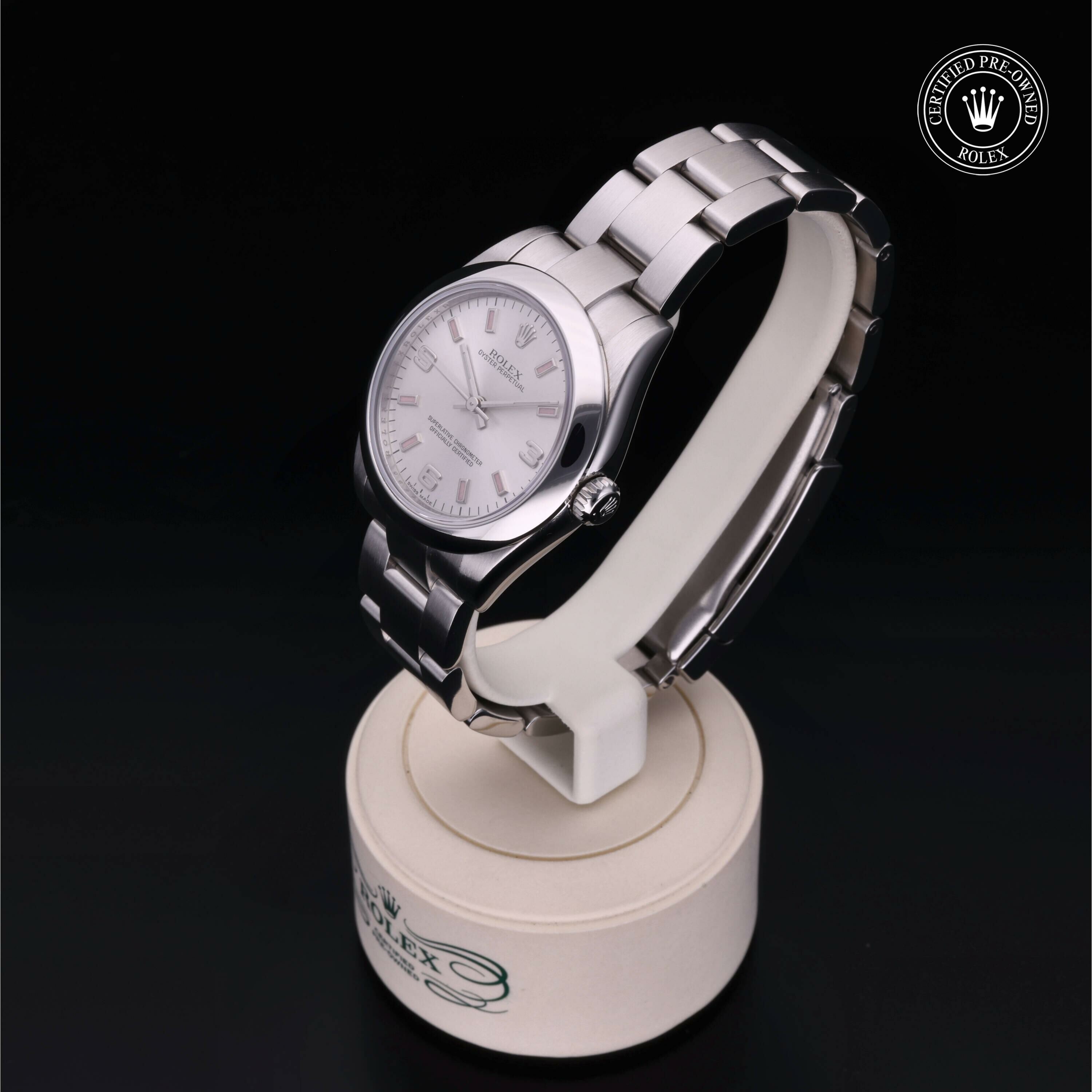 Rolex Oyster Perpetual 31 en Acier M177200-0009 chez Ferret - vue 6