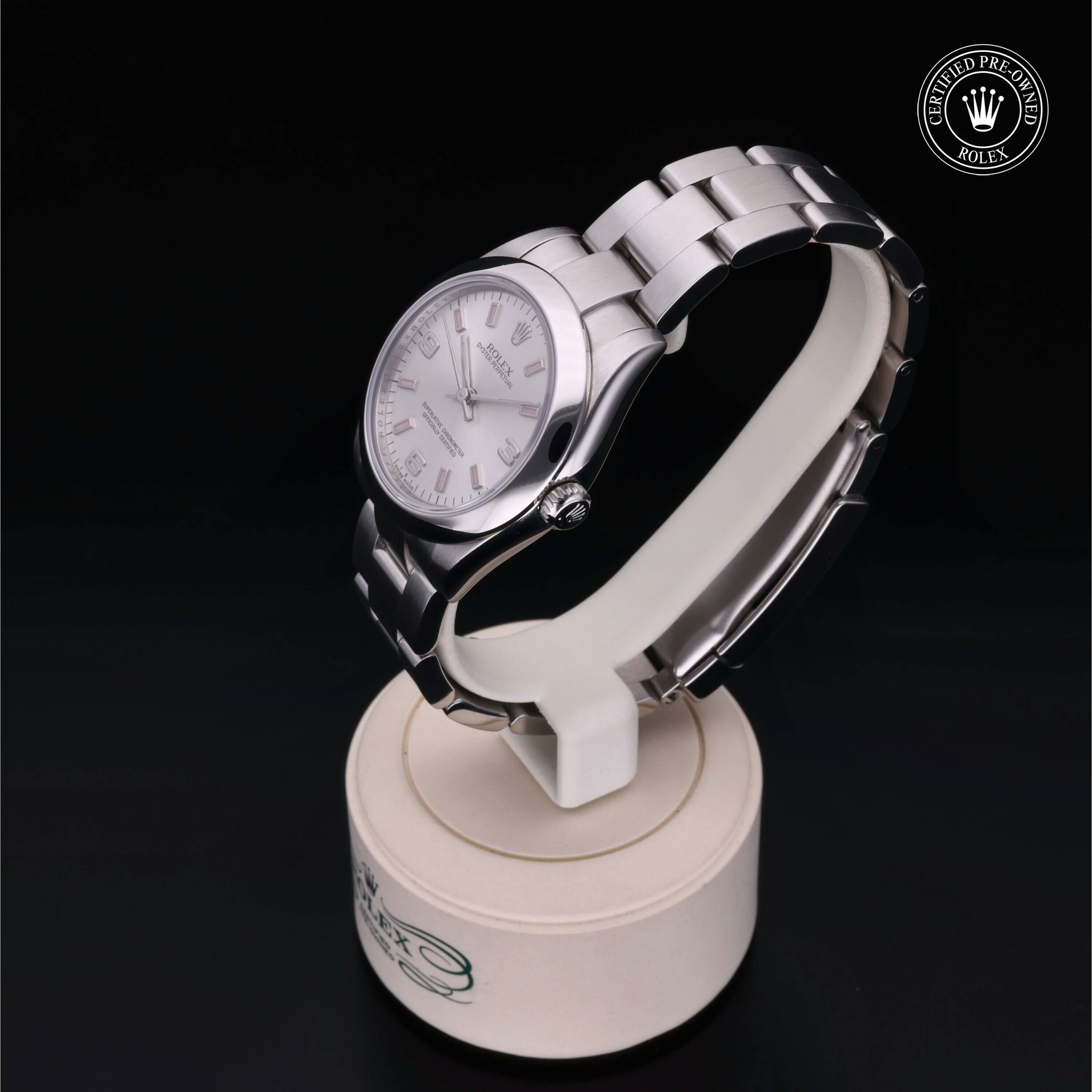 Rolex Oyster Perpetual 31 en Acier M177200-0009 chez Ferret - vue 7
