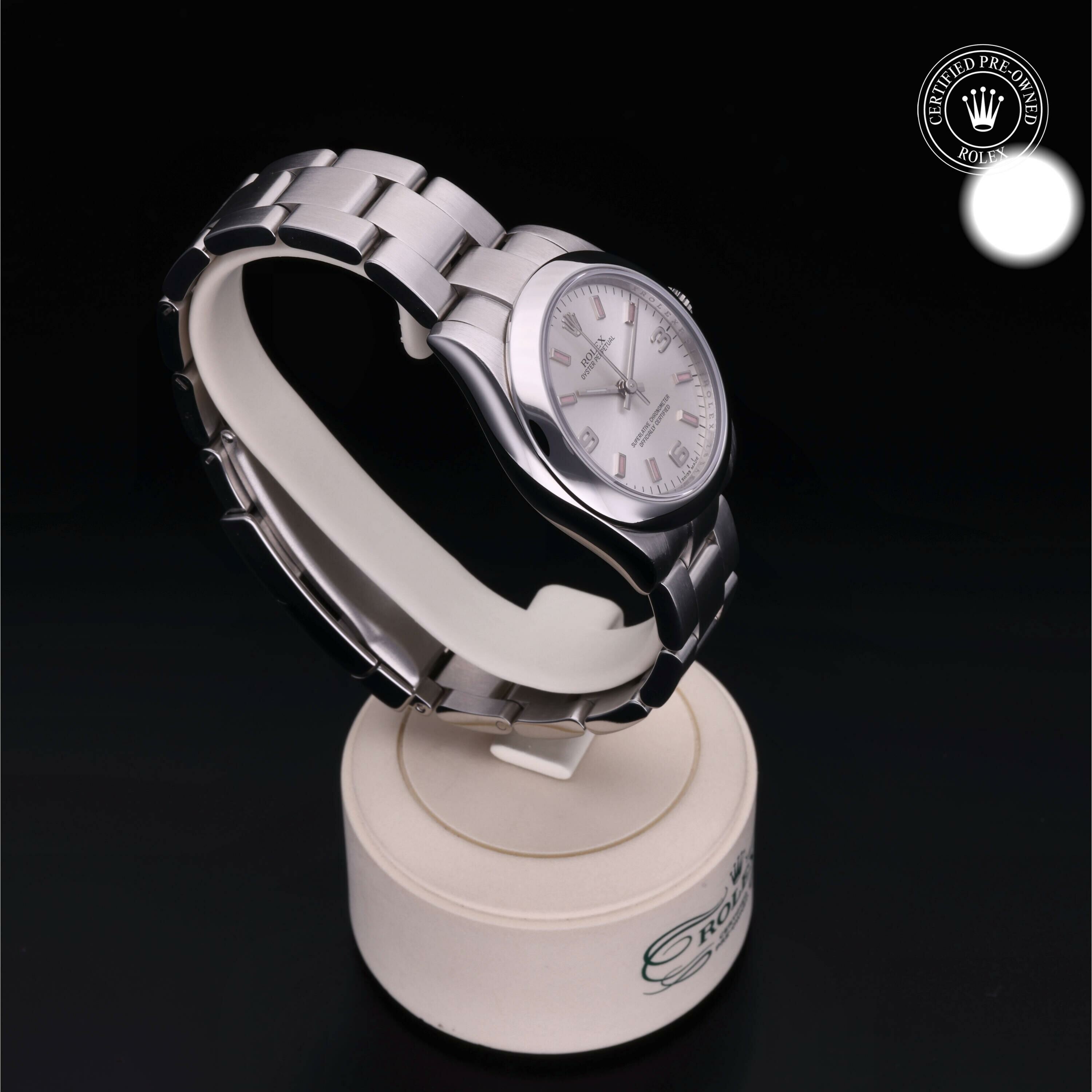 Rolex Oyster Perpetual 31 en Acier M177200-0009 chez Ferret - vue 30