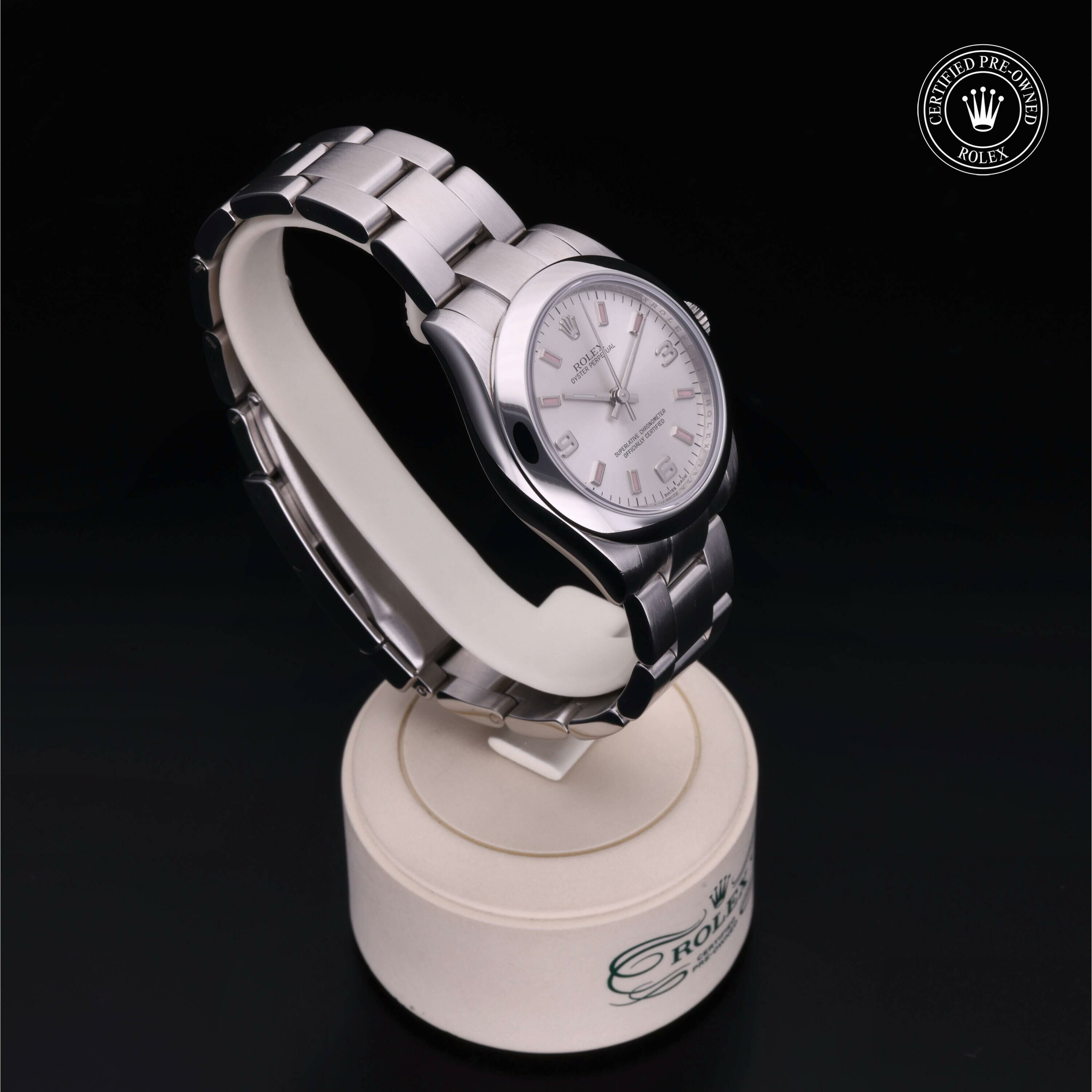 Rolex Oyster Perpetual 31 en Acier M177200-0009 chez Ferret - vue 31