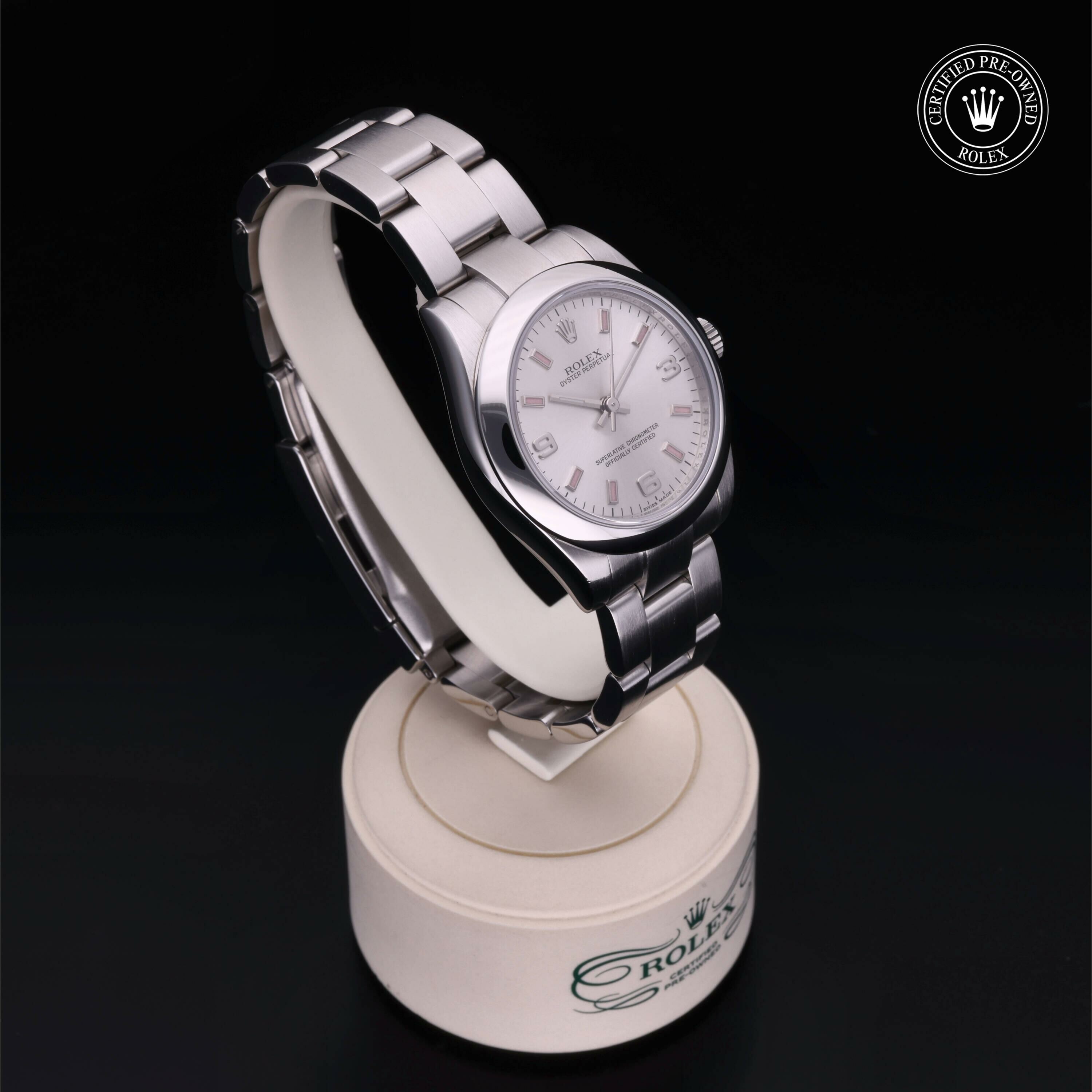 Rolex Oyster Perpetual 31 en Acier M177200-0009 chez Ferret - vue 32