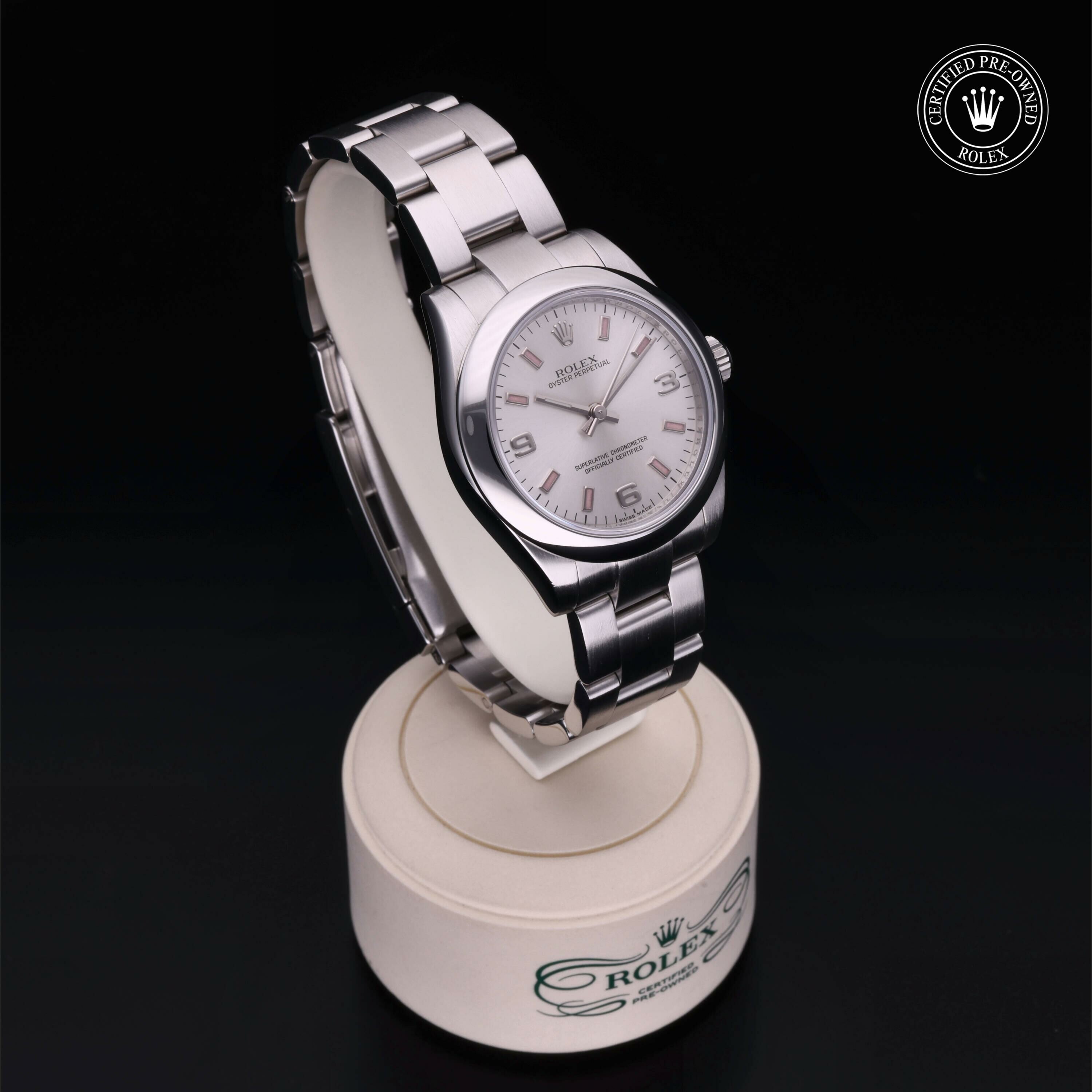 Rolex Oyster Perpetual 31 en Acier M177200-0009 chez Ferret - vue 33