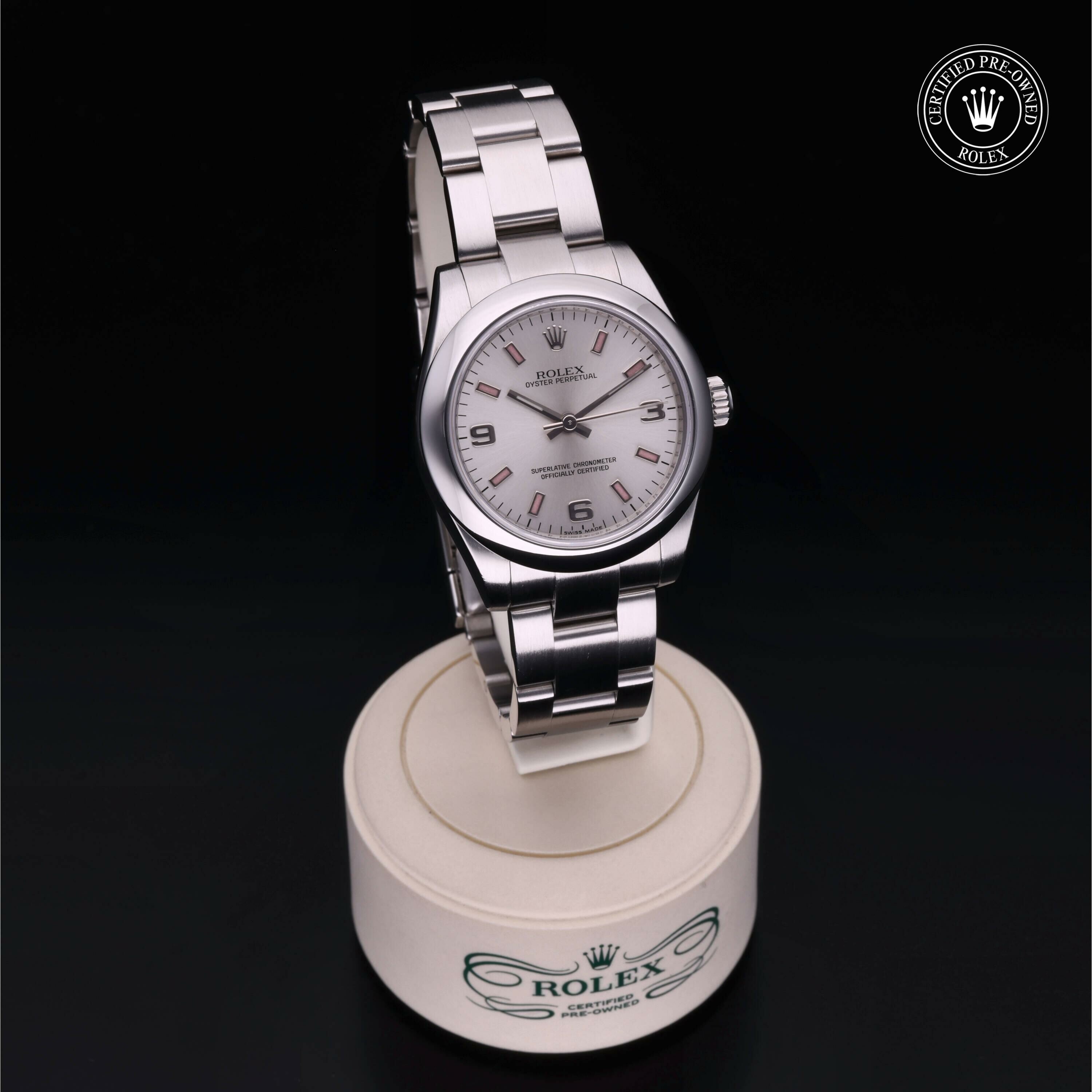 Rolex Oyster Perpetual 31 en Acier M177200-0009 chez Ferret - vue 35