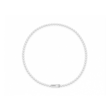 Collier le gramme Beads en argent poli, 51 grammes