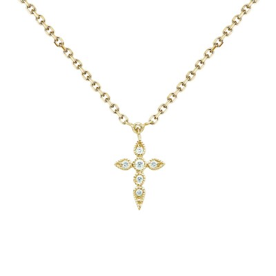 Collier Stone Paris Céleste en or jaune et diamants