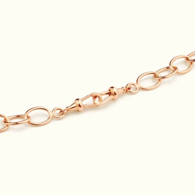 Marie Lichtenberg Rosa Micro Chain 42 cm - Rose Gold 18ct