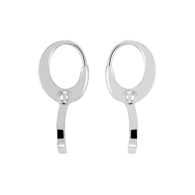 Fred Force 10 in white gold and diamonds Earrings