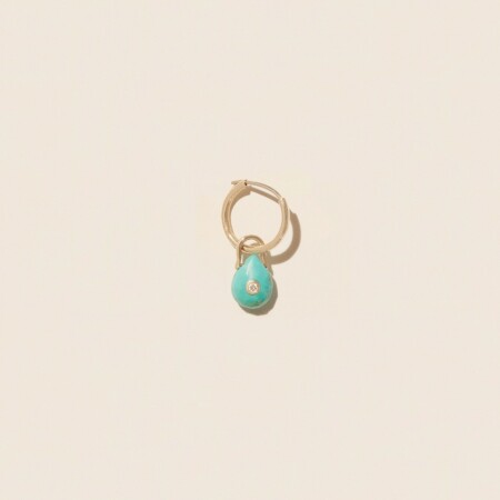 Pascale Monvoisin Orso turquoise Mono Hoop