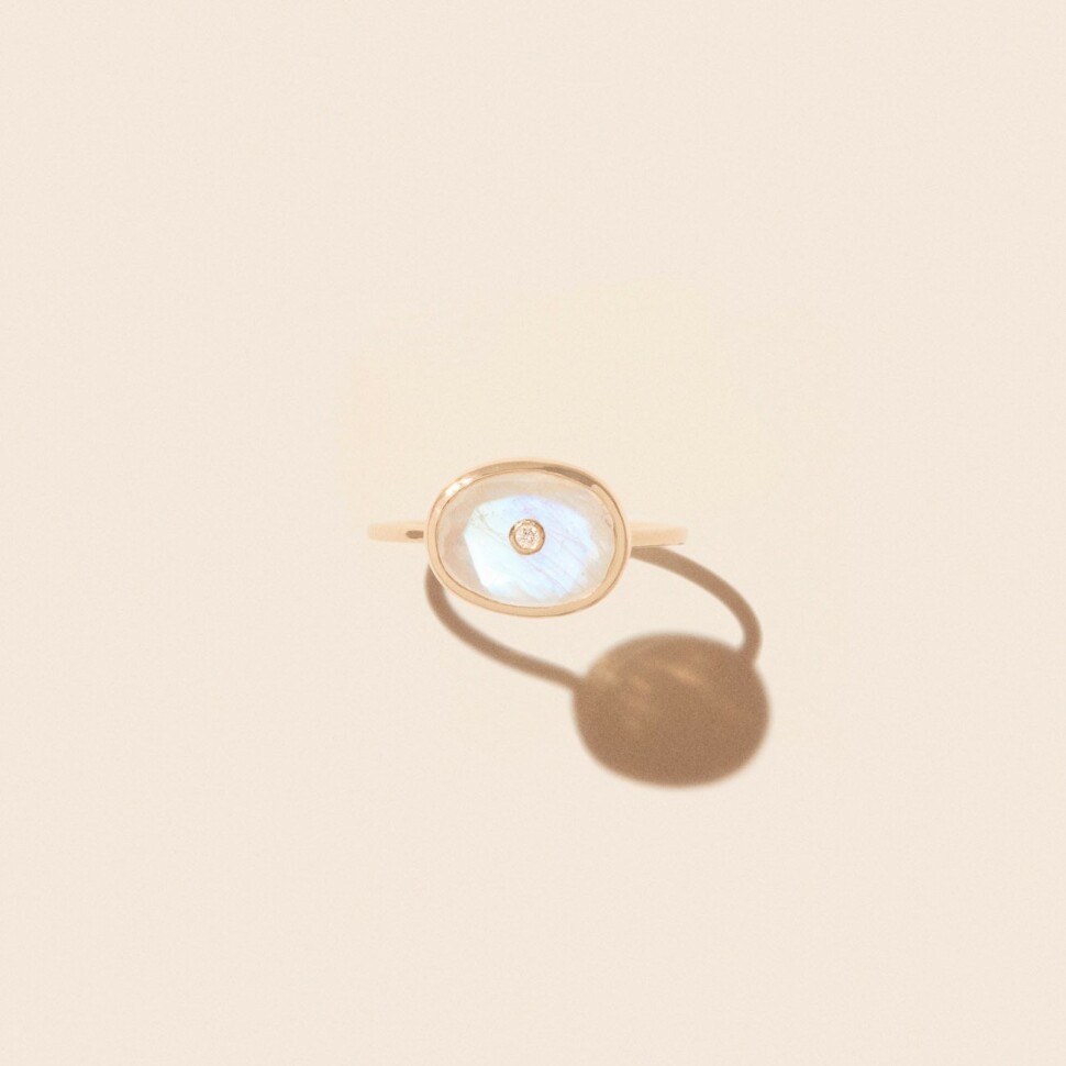 Pascale Monvoisin Orso moonstone ring