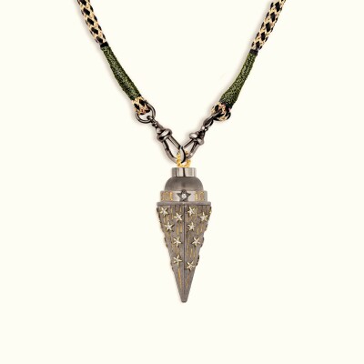 Marie Lichtenberg Pendulum In Stars We Trust necklace