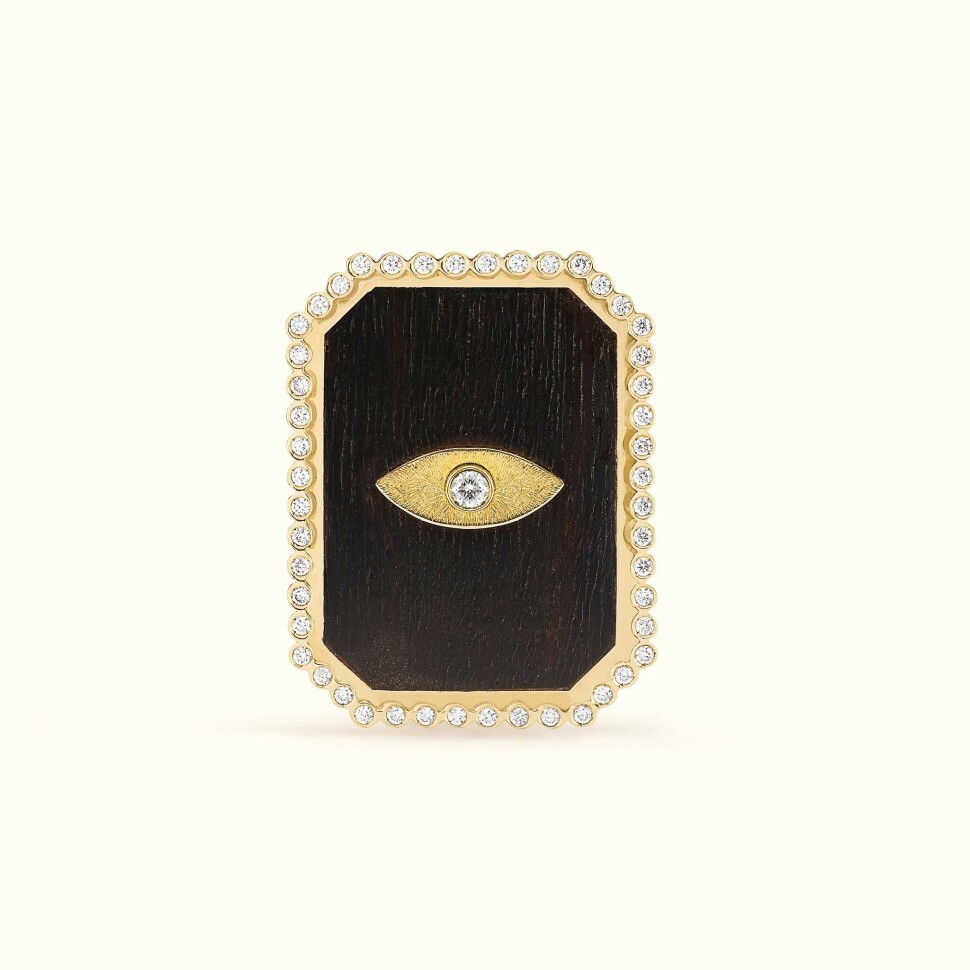 Marie Lichtenberg Ebony Eye Ring