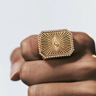 Marie Lichtenberg Eye Scap Ring