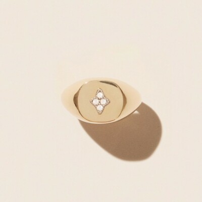 Pascale Monvoisin Louise Signet Ring