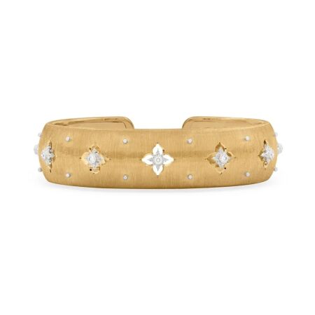 Macri Giglio bracelet Buccellati in yellow gold, white gold and diamond