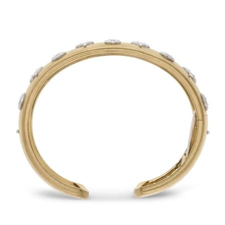 Buccellati Macri AB bracelet in yellow gold, white gold and diamonds