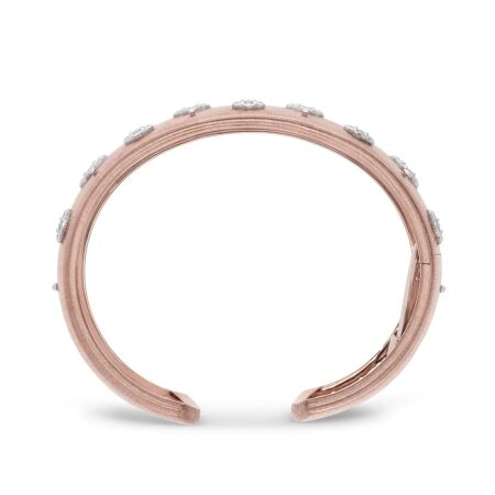 Buccellati Macri AB bracelet in pink gold, white gold and diamonds